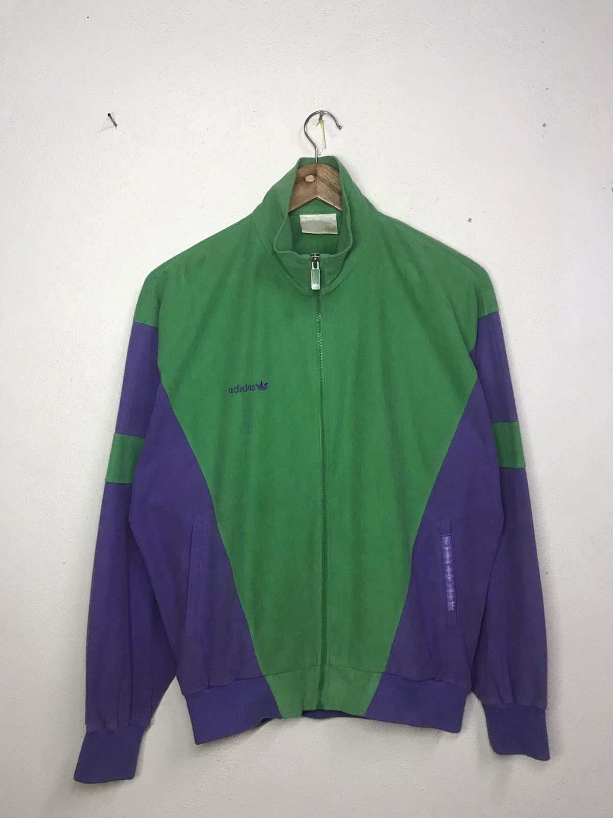 Adidas × Vintage vintage adidas zipper jacket Size US L / EU 52-54 / 3 - 1 Thumbnail