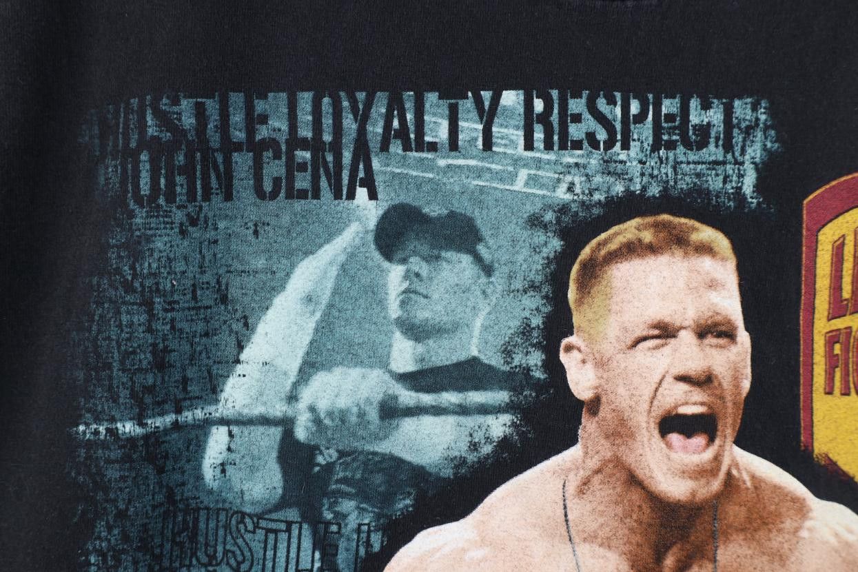 Vintage Vintage Y2K 2002 WWE Wrestling John Cena Issue 54 T-Shirt Size US XL / EU 56 / 4 - 5 Thumbnail