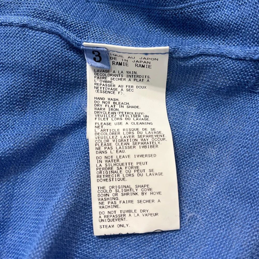 Yohji Yamamoto Yohji Yamamoto pour homme // Linen cardigan Size US L / EU 52-54 / 3 - 7 Thumbnail