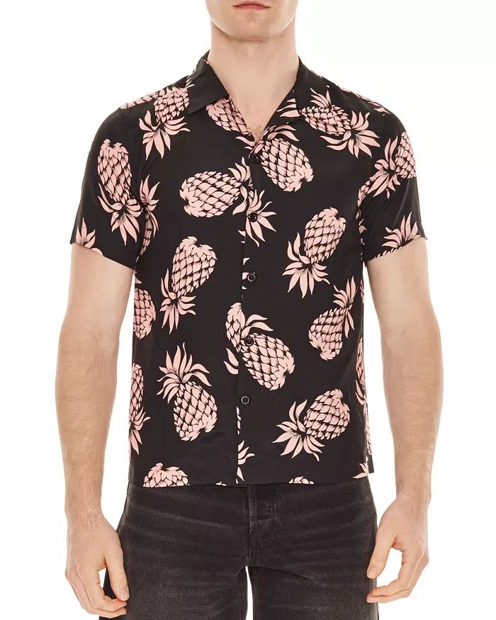 Sandro Sandro Pineapple Hawaiian - short sleeve shirt Size US M / EU 48-50 / 2 - 4 Thumbnail
