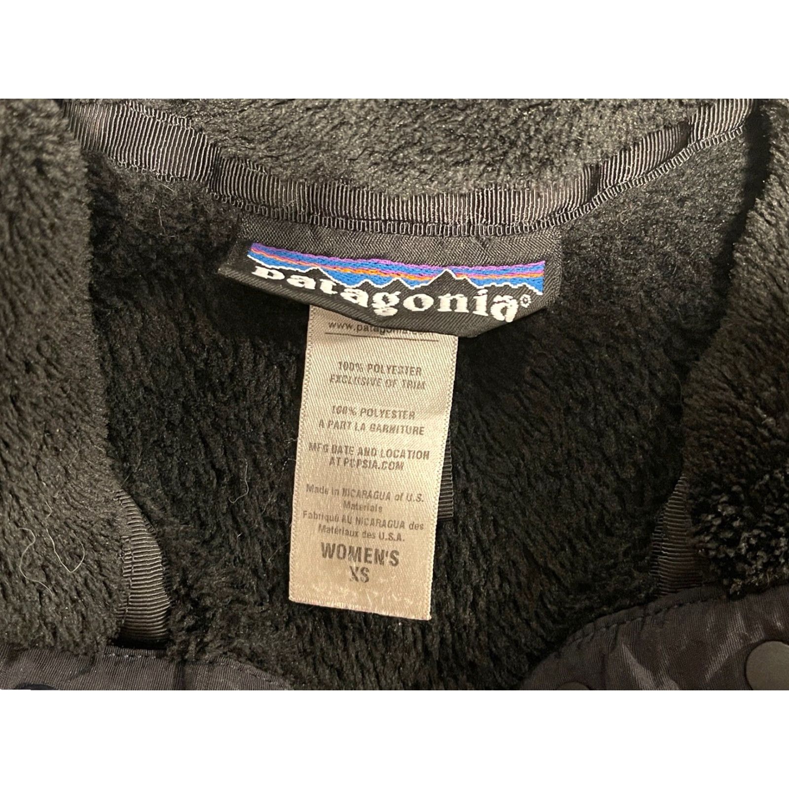 Patagonia Patagonia Los Gatos Black 1/4 Snap Pullover Fleece Sweater Jacket XS Womens Size XS / US 0-2 / IT 36-38 - 4 Thumbnail