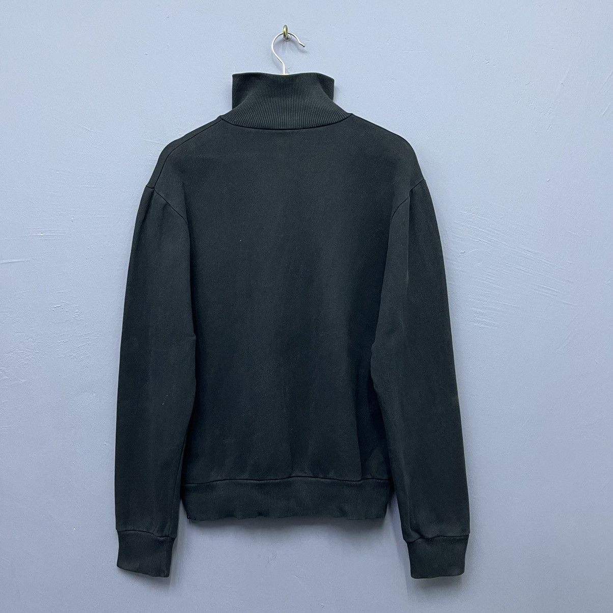agnes b. Agnes b High-Neck Half Zip Sweatshirt Size US M / EU 48-50 / 2 - 2 Thumbnail