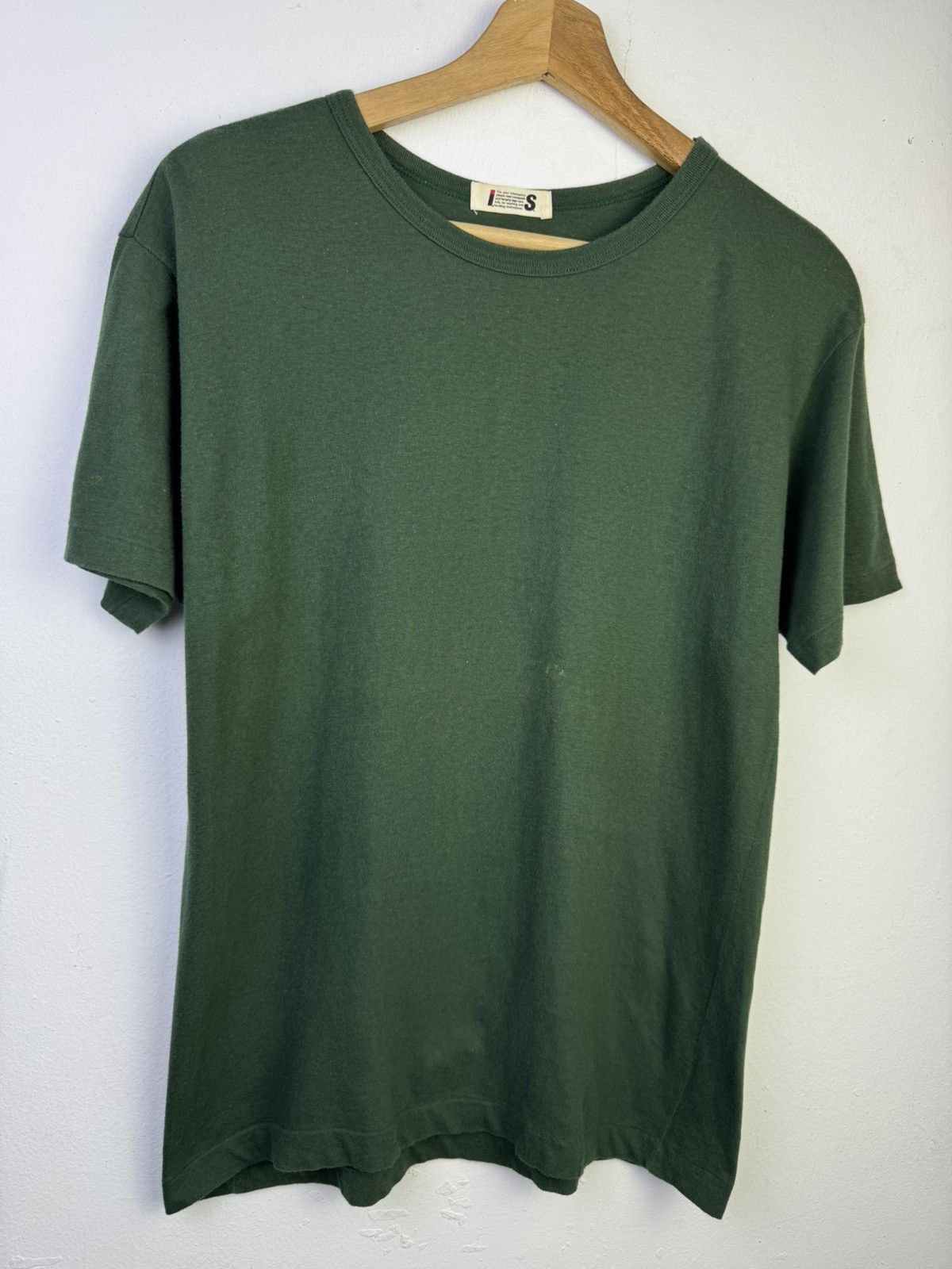 Issey Miyake Vintage Issey Miyake Plain Tshirt Size US M / EU 48-50 / 2 - 2 Thumbnail