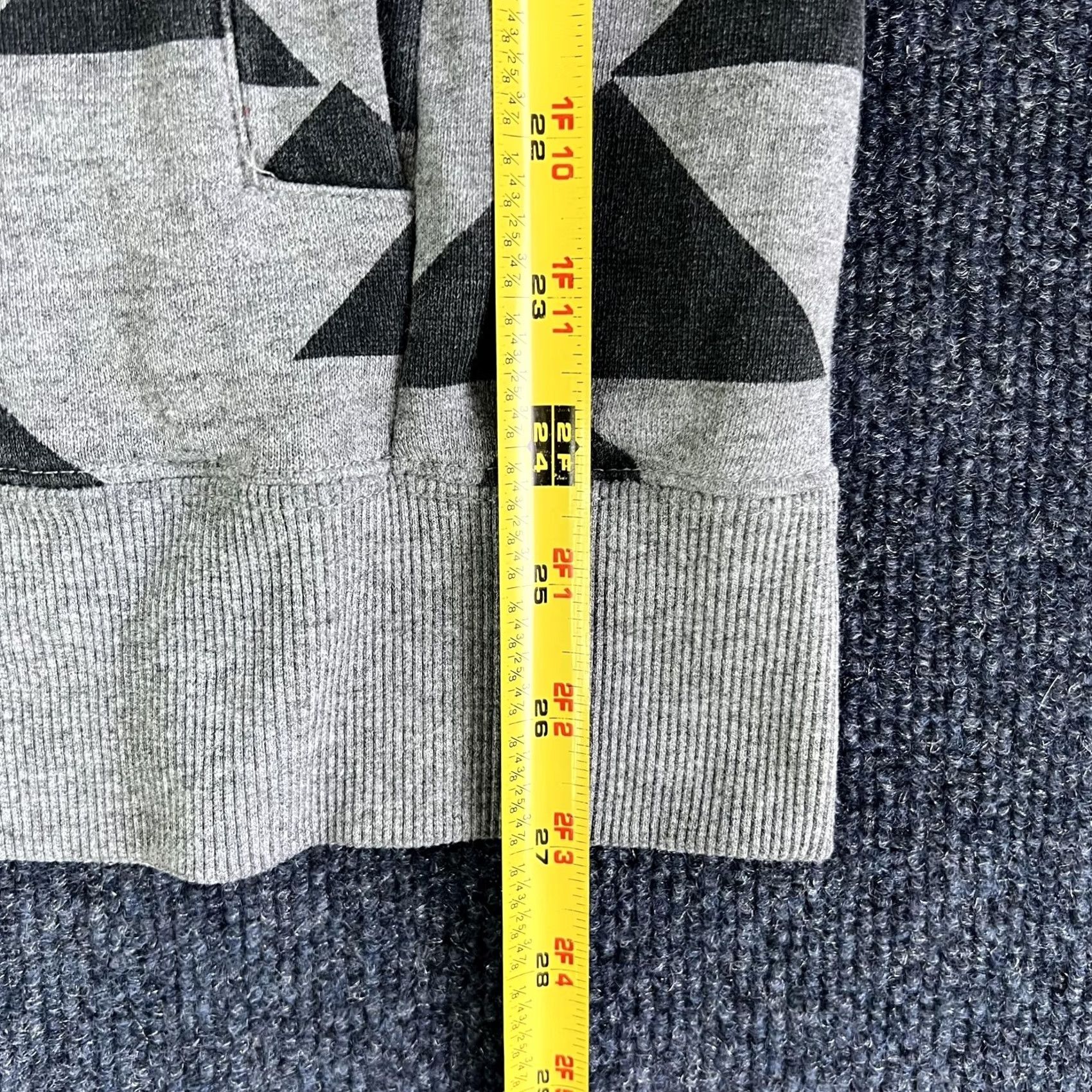 Industrie VINTAGE One Industries Shirt Mens M Gray Y2K Hoodie Full Zip Fleece Geometric Sweatshirt Moto Size US M / EU 48-50 / 2 - 7 Thumbnail