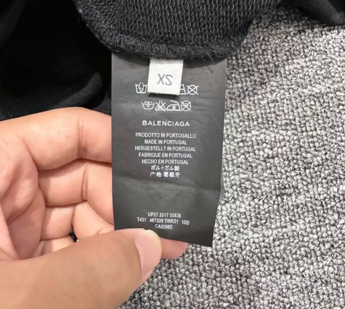 Balenciaga Balenciaga Sinners Embroidered Letter Hoodie2412-Nextarrow Size US XS / EU 42 / 0 - 4 Thumbnail