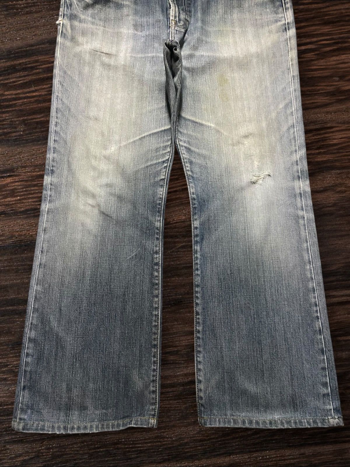 Gap Vintage Gap Francisco Distressed Slim Boot Cut Fit Jeans Size US 38 / EU 54 - 5 Thumbnail