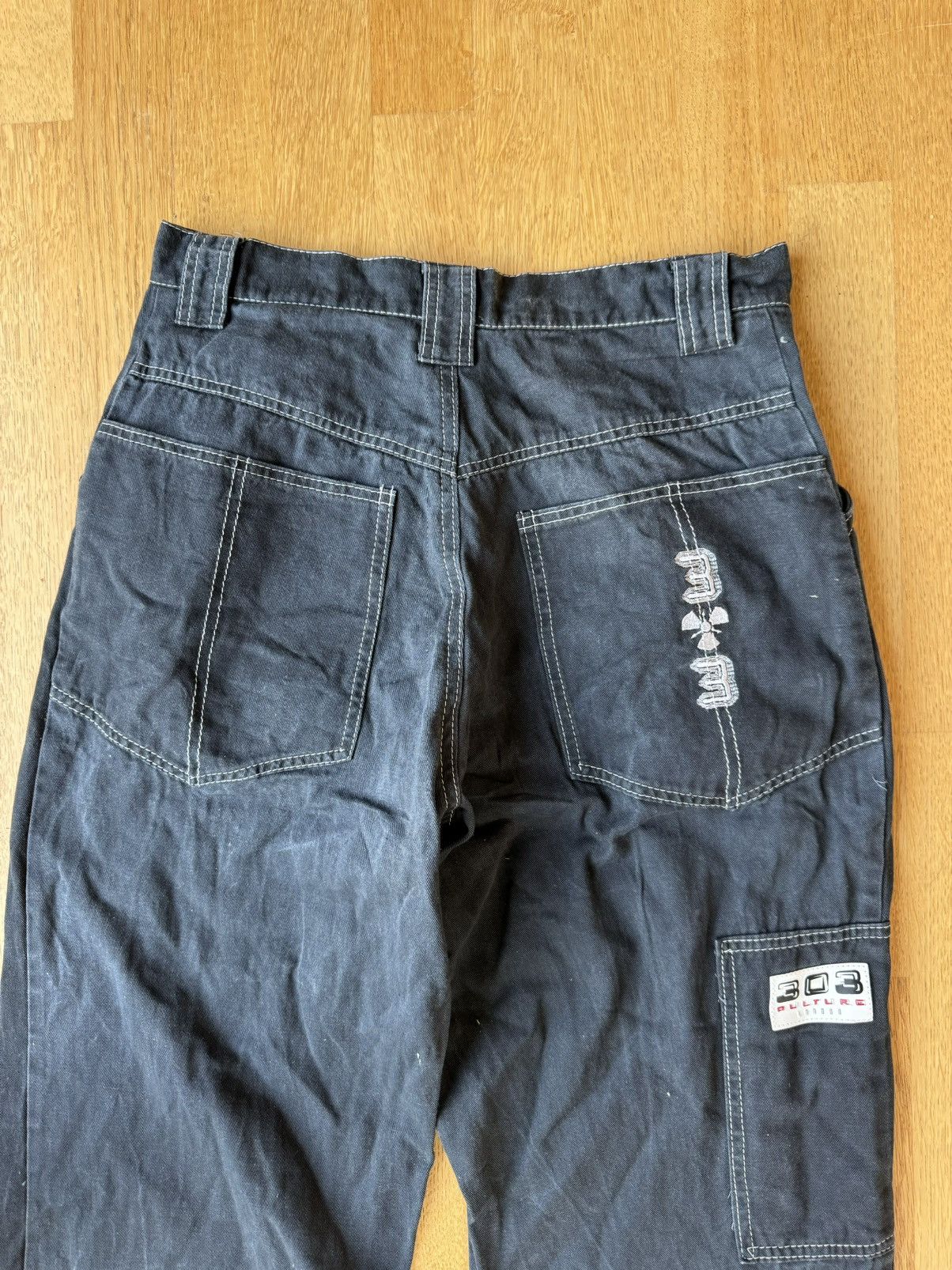 W&LT 90’s LONDON MADE 303 Culture Barrel Cut Pants Size US 32 / EU 48 - 22 Thumbnail