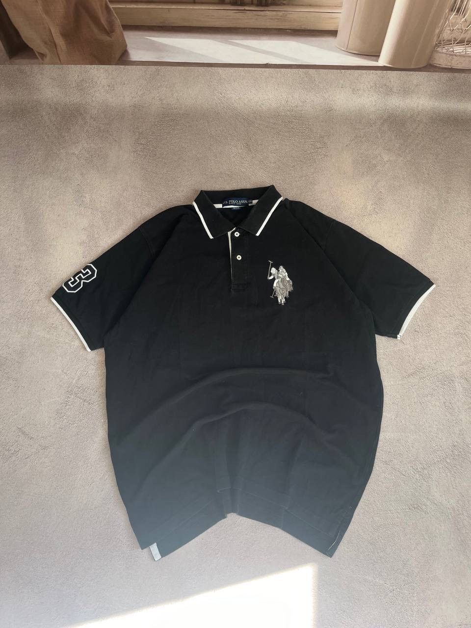 Polo Ralph Lauren × Vintage Polo Ralph Lauren style distressed rugby polo Size US XXL / EU 58 / 5 - 1 Thumbnail