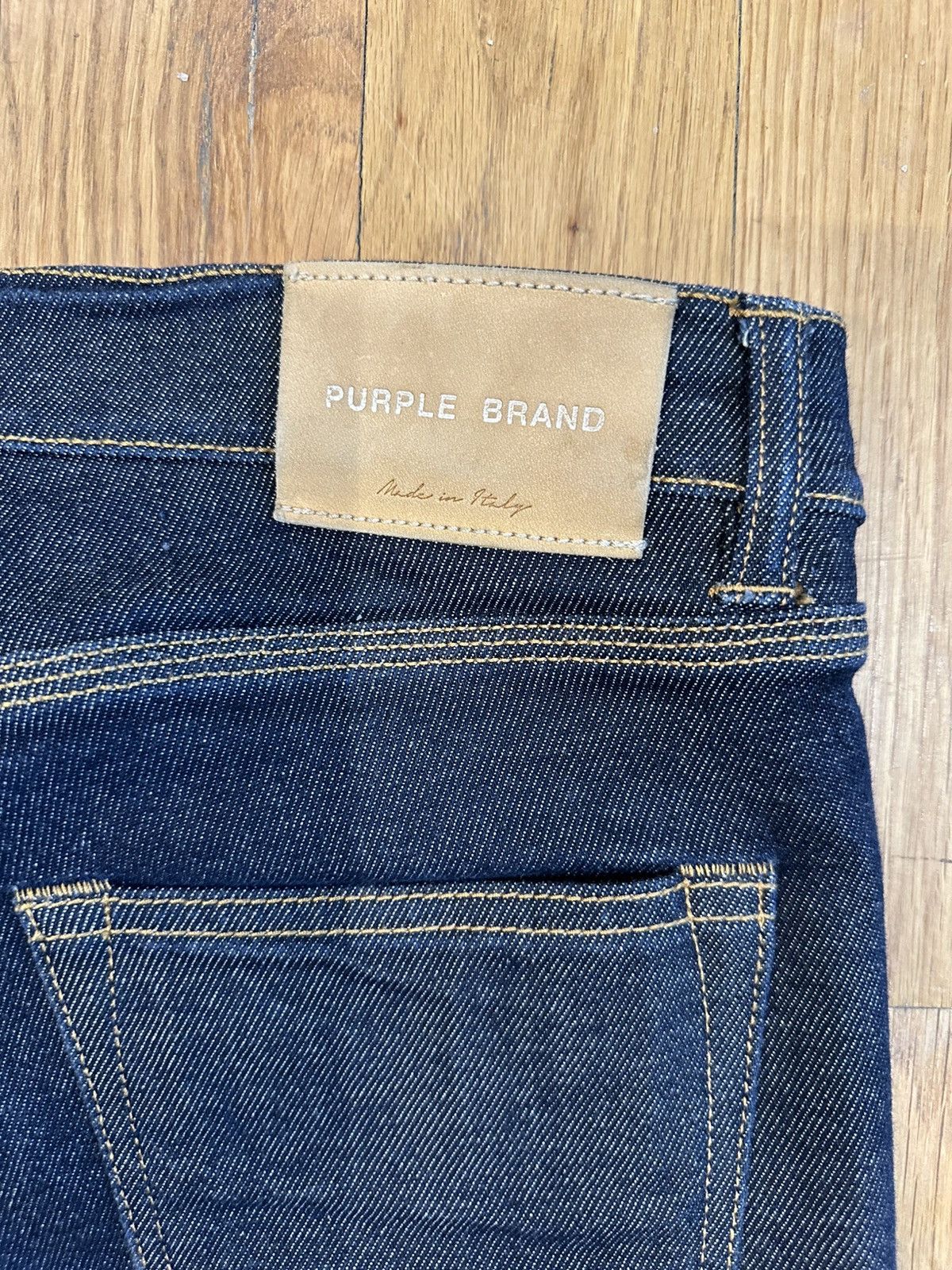 Purple Brand Purple Brand LE Dark Blue Denim Jeans Size 32 Size US 32 / EU 48 - 4 Thumbnail
