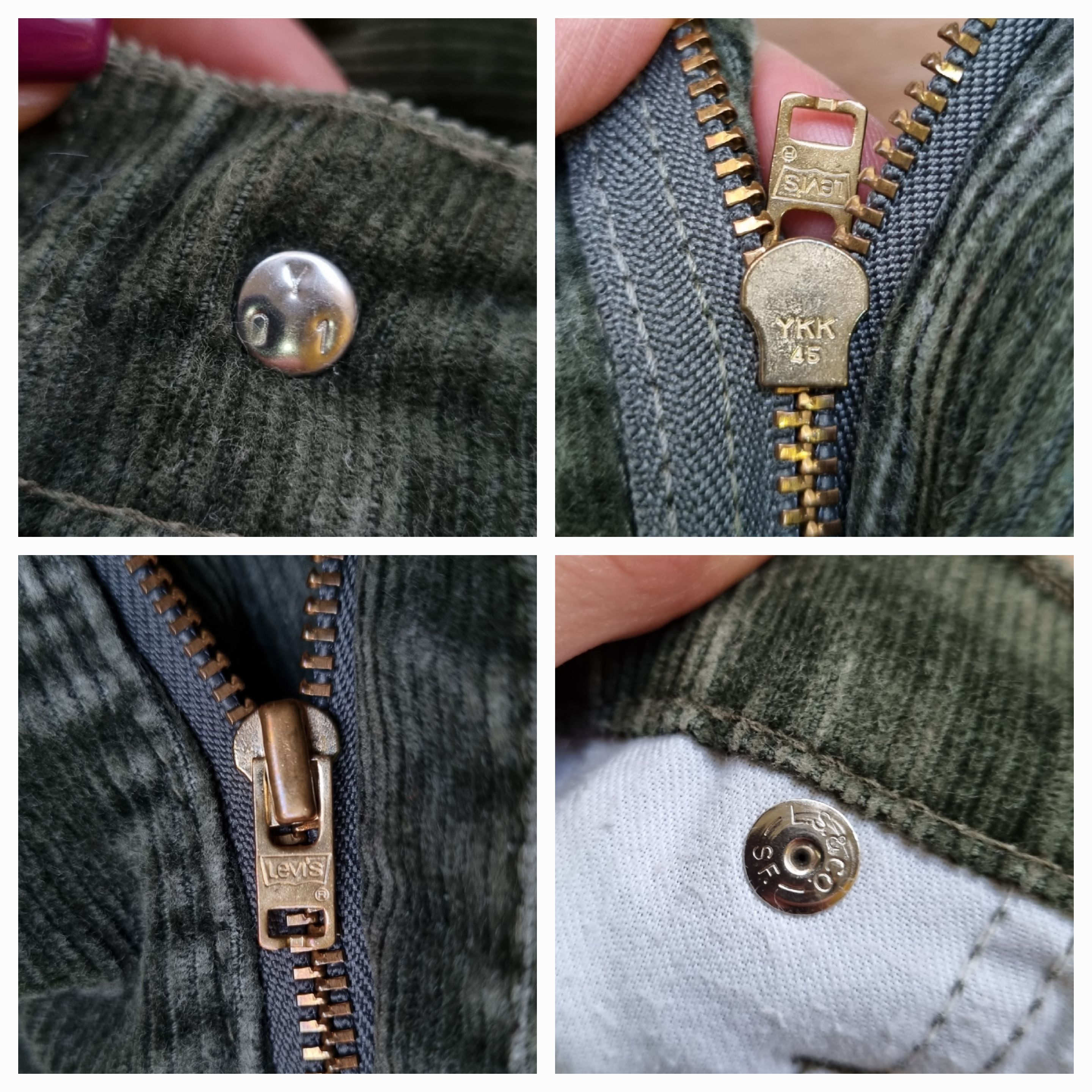 Levi's × Levi's Vintage Clothing 90s Levi's Corduroy Pants Size US 38 / EU 54 - 18 Thumbnail