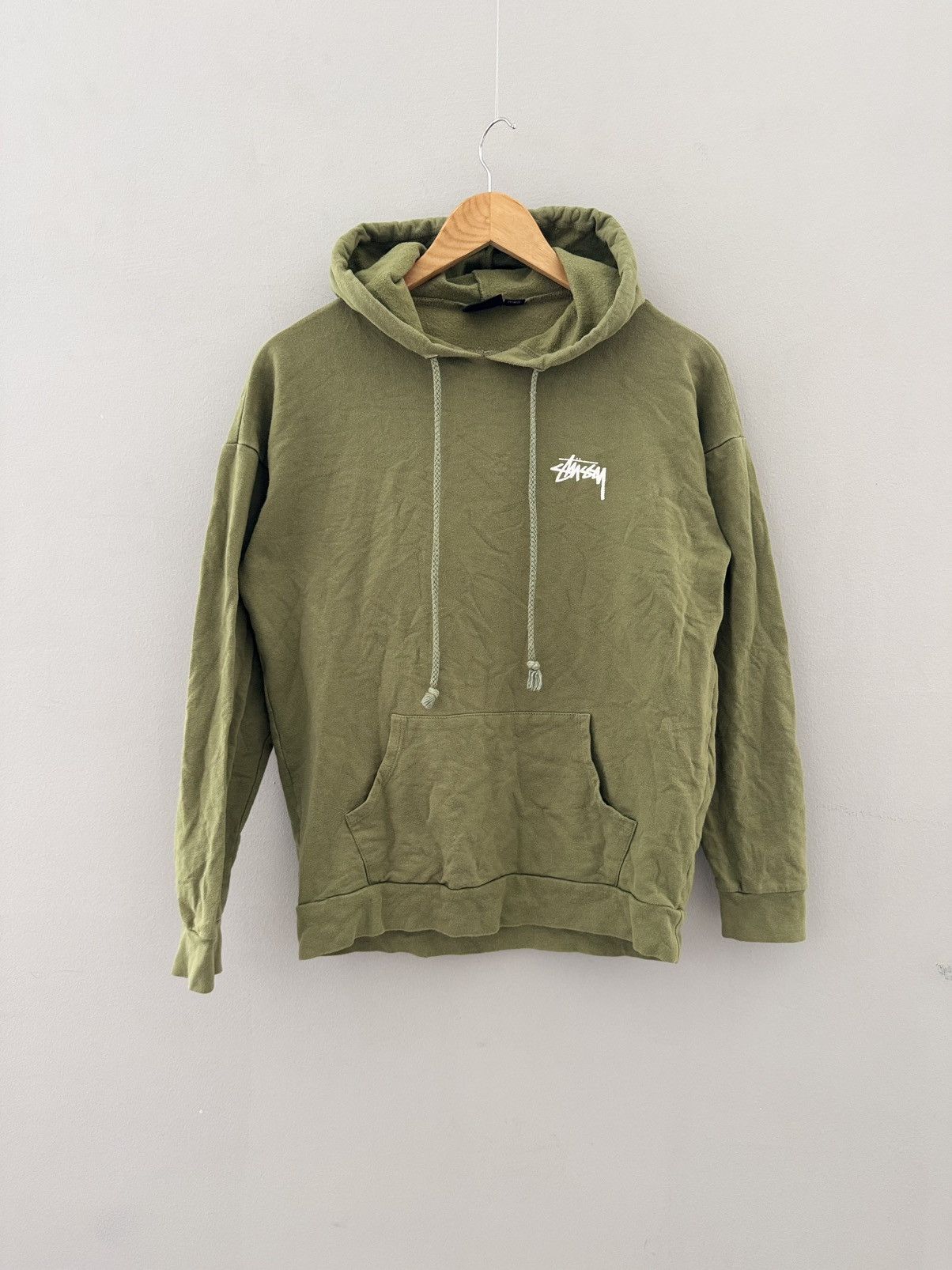 Stussy Vintage Stussy Hoodie Big Logo Streetwear Y2k Boxy fit Crazy Size US S / EU 44-46 / 1 - 1 Thumbnail