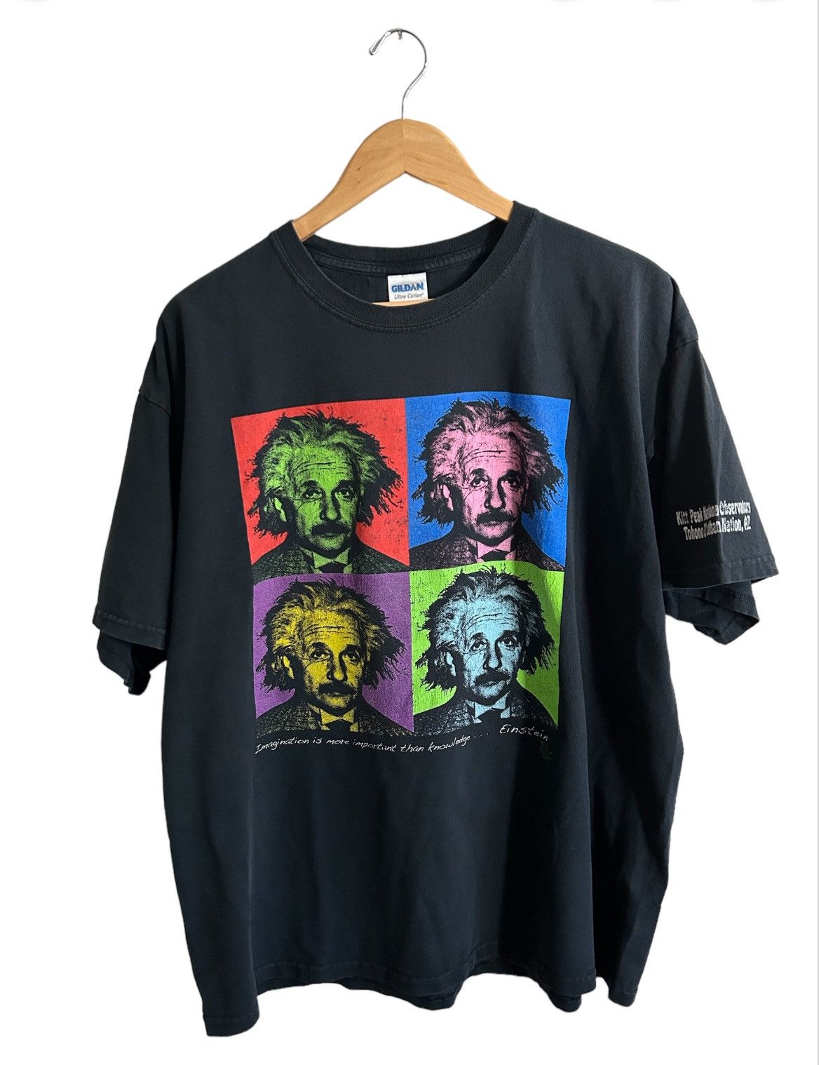Vintage Vintage Albert Einstein Tee Size US XL / EU 56 / 4 - 1 Thumbnail