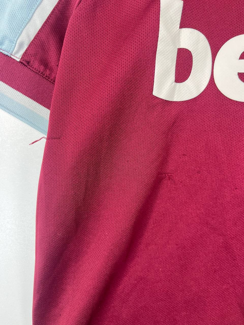 Umbro West Ham United 2020-21 Home Shirt Umbro Rice #41 Size L Size US L / EU 52-54 / 3 - 5 Thumbnail