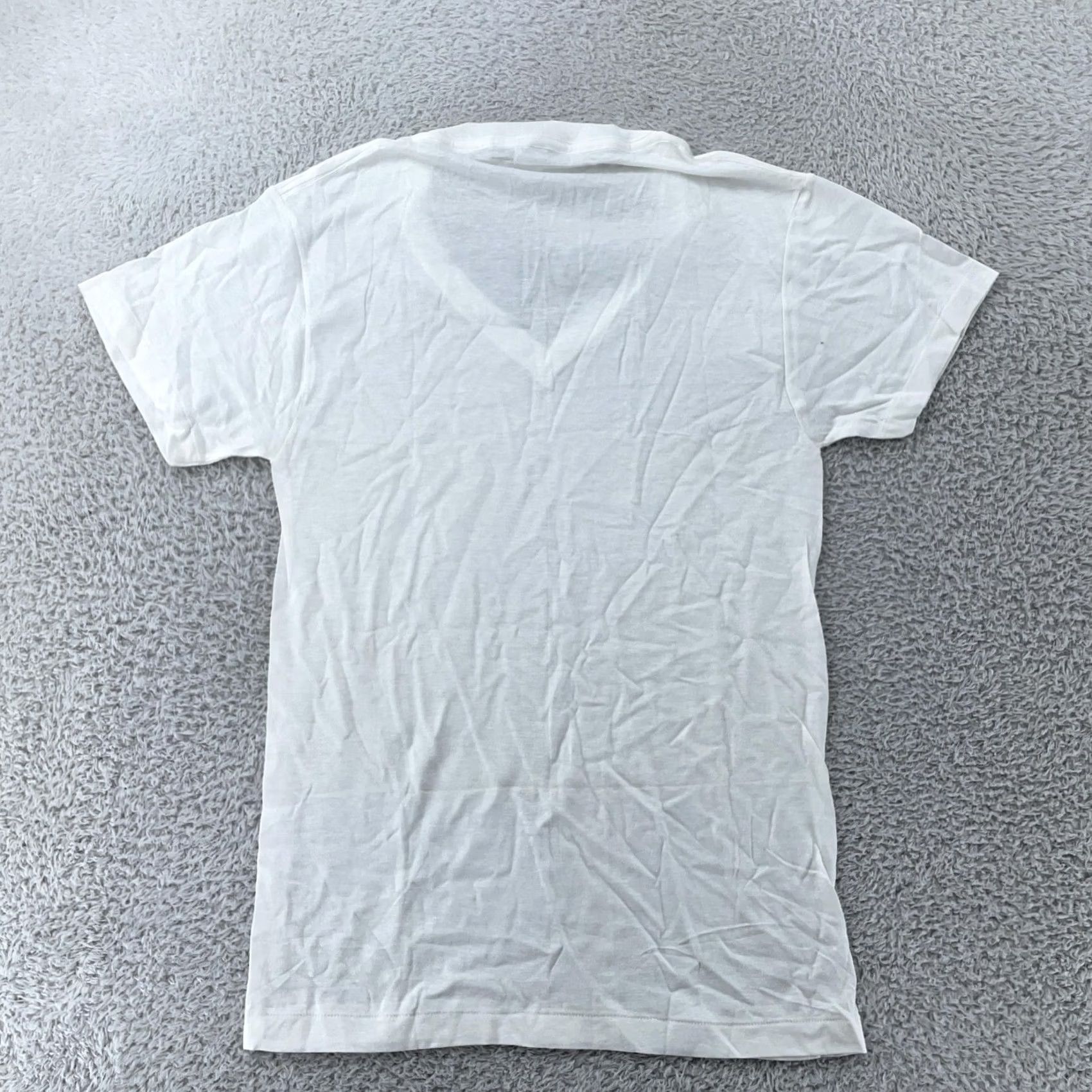 Jockey VINTAGE Jockey White V-Neck Shirt Mens XS Power Knit T-Shirt USA Size US XS / EU 42 / 0 - 4 Thumbnail