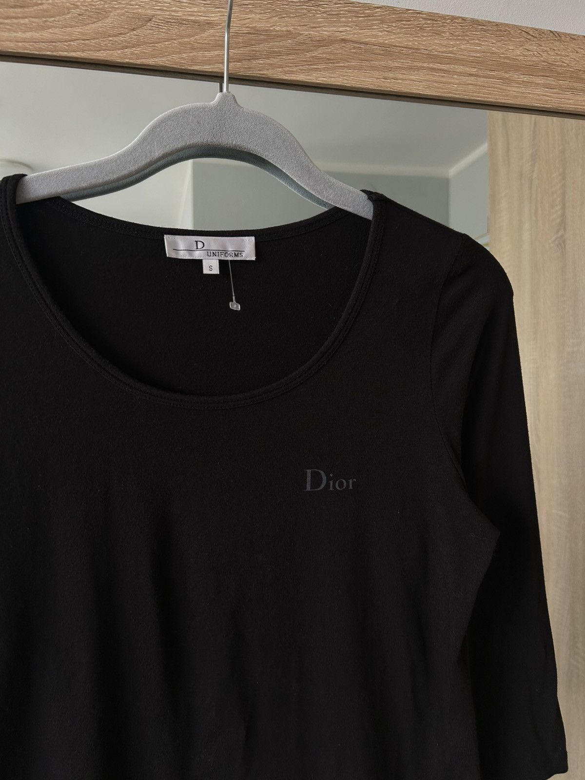 Dior T-shirt tunic long sleeve Christian Dior ladies uniforms Size S / US 4 / IT 40 - 7 Thumbnail
