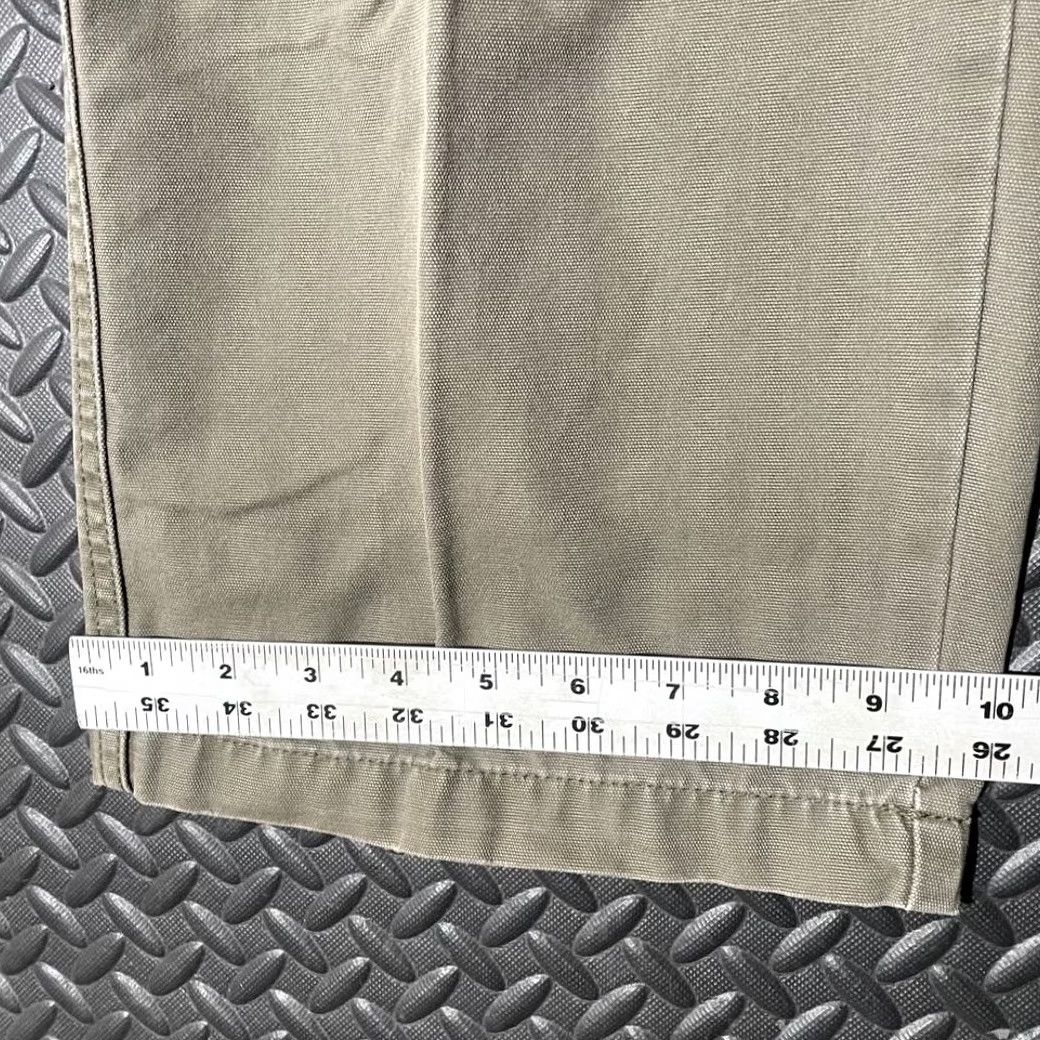 Vintage VINTAGE St. Johns' Bay Khaki Cargo Pants Button Pocket Casual Wear Men 40x30 Mens Regular 28 In Brown Size US 40 / EU 56 - 7 Thumbnail