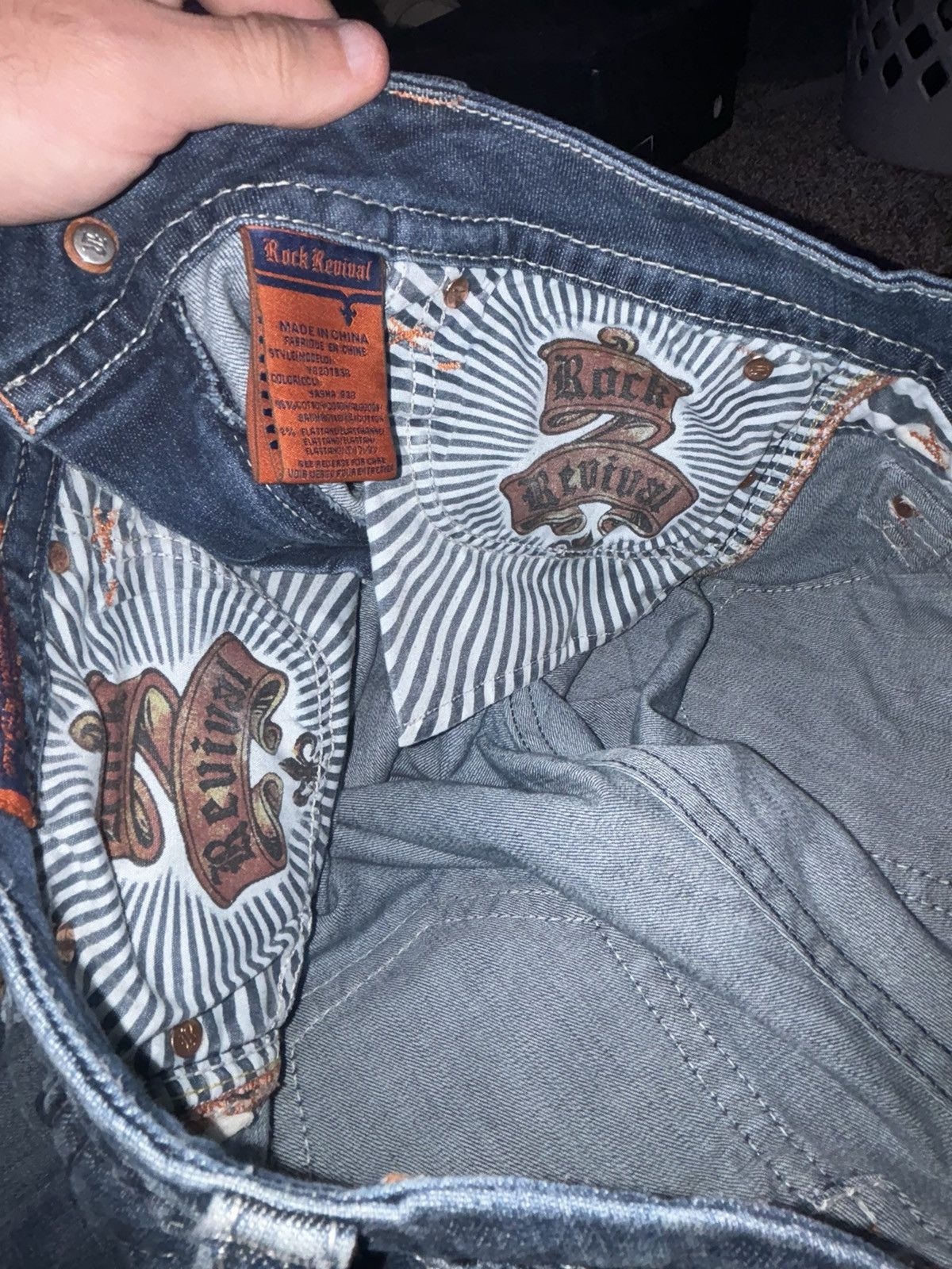 Rock Revival Rock Revival Jeans Size 32" / US 10 / IT 46 - 4 Thumbnail