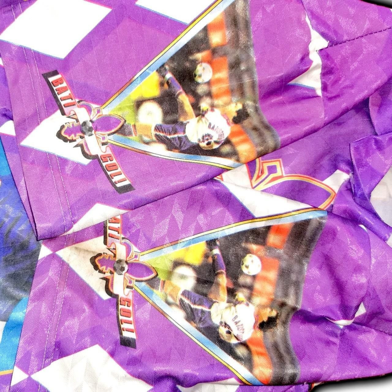Other Fiorentina Italy 90s BatiGol Fan Shirt Jersey Size US XL / EU 56 / 4 - 4 Thumbnail