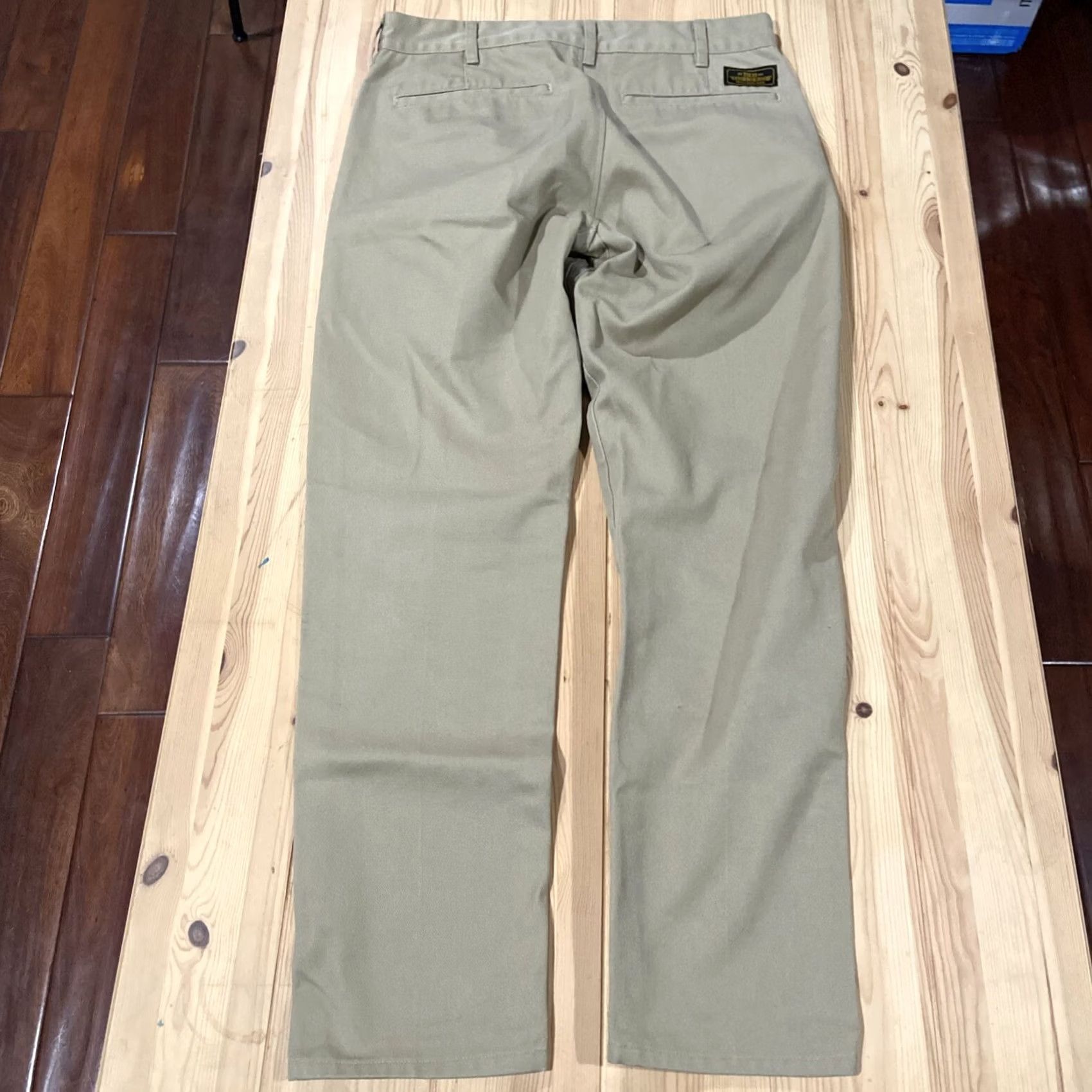 Neighborhood NEIGHBORHOOD 19SS WP. SLIM EC-PT Work Pants Bottoms Long Cotton Used 32x28, Men, Pants, Blue, 32 in Waist, Slim, Regular, Japan, Casual, Vintage: No Size US 31 - 6 Thumbnail