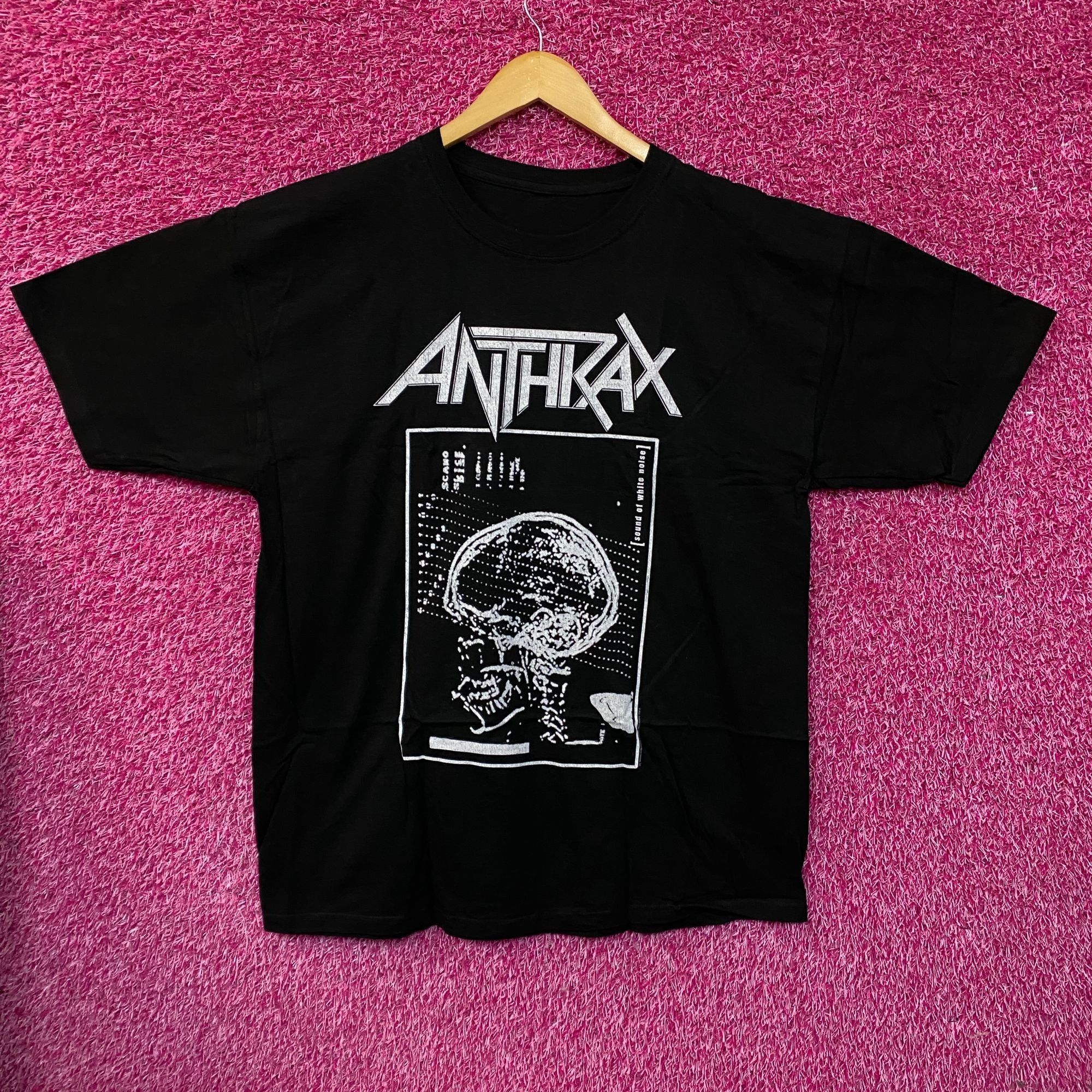 Band Tees Anthrax Sound of White Noise Metal Rock Tshirt size Extra La Size US XL / EU 56 / 4 - 1 Thumbnail