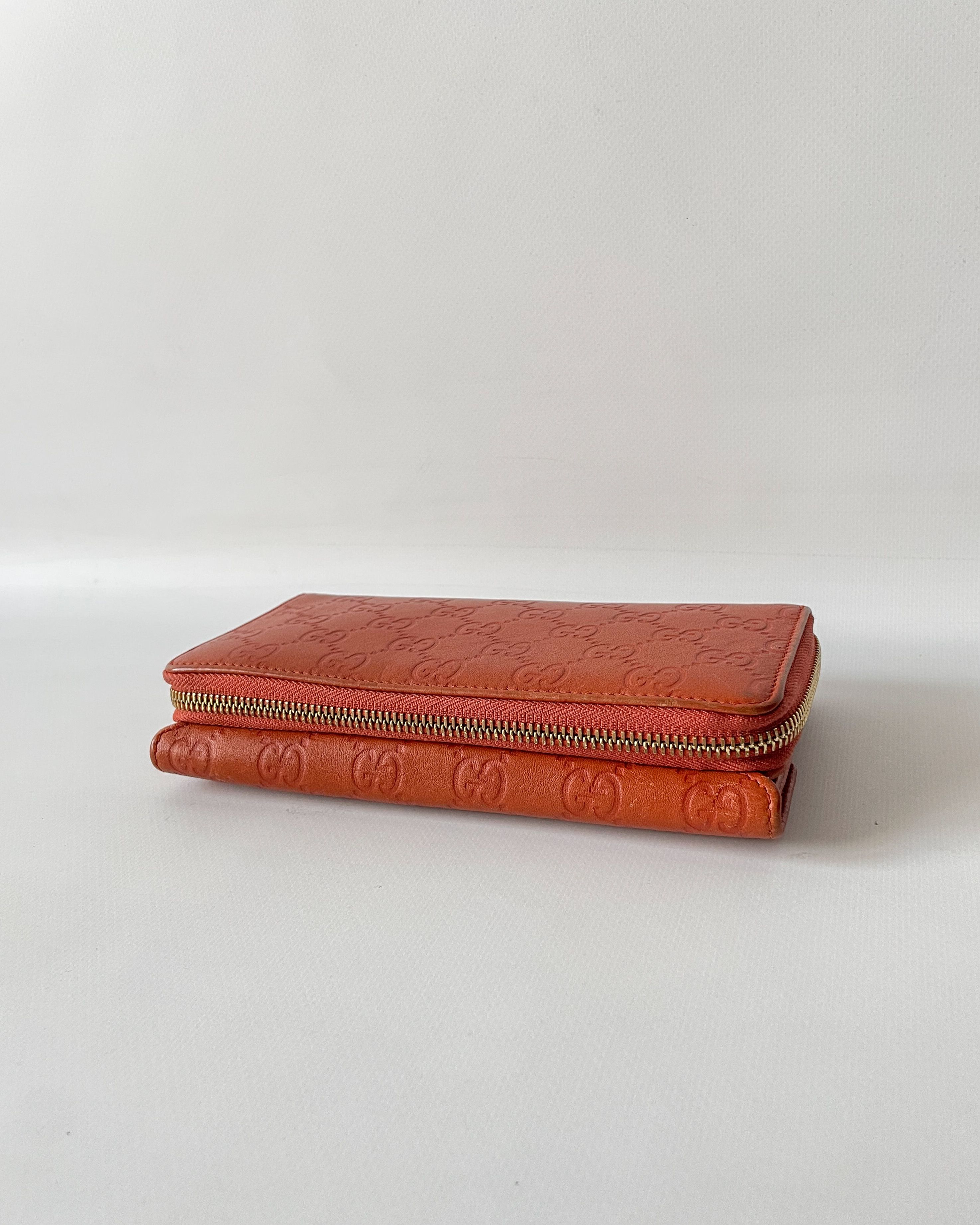 Gucci Gucci Leather Guccissima Zip Around Wallet Size ONE SIZE - 5 Thumbnail