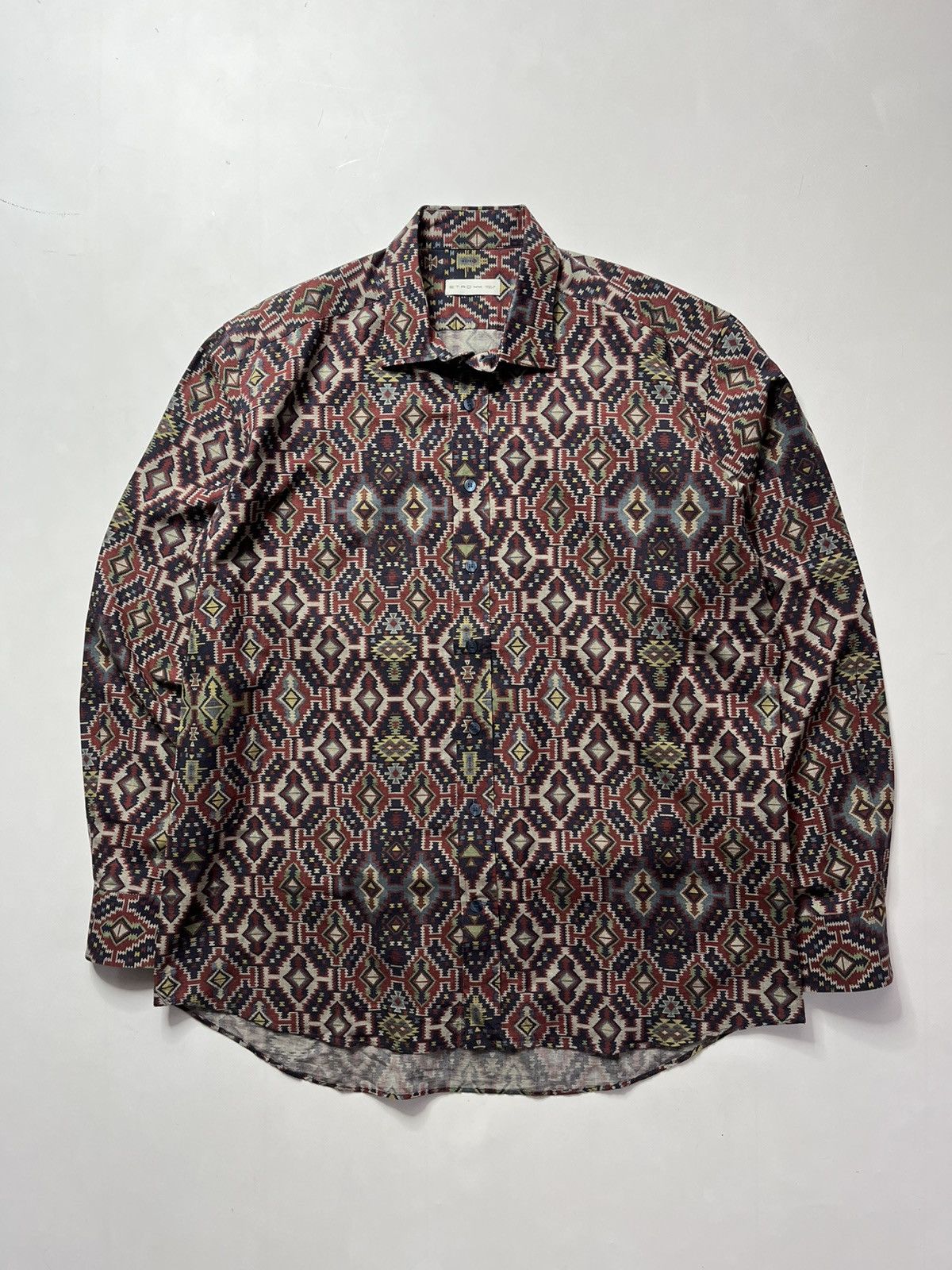 Etro Etro printed shirts button up Size US XL / EU 56 / 4 - 1 Thumbnail