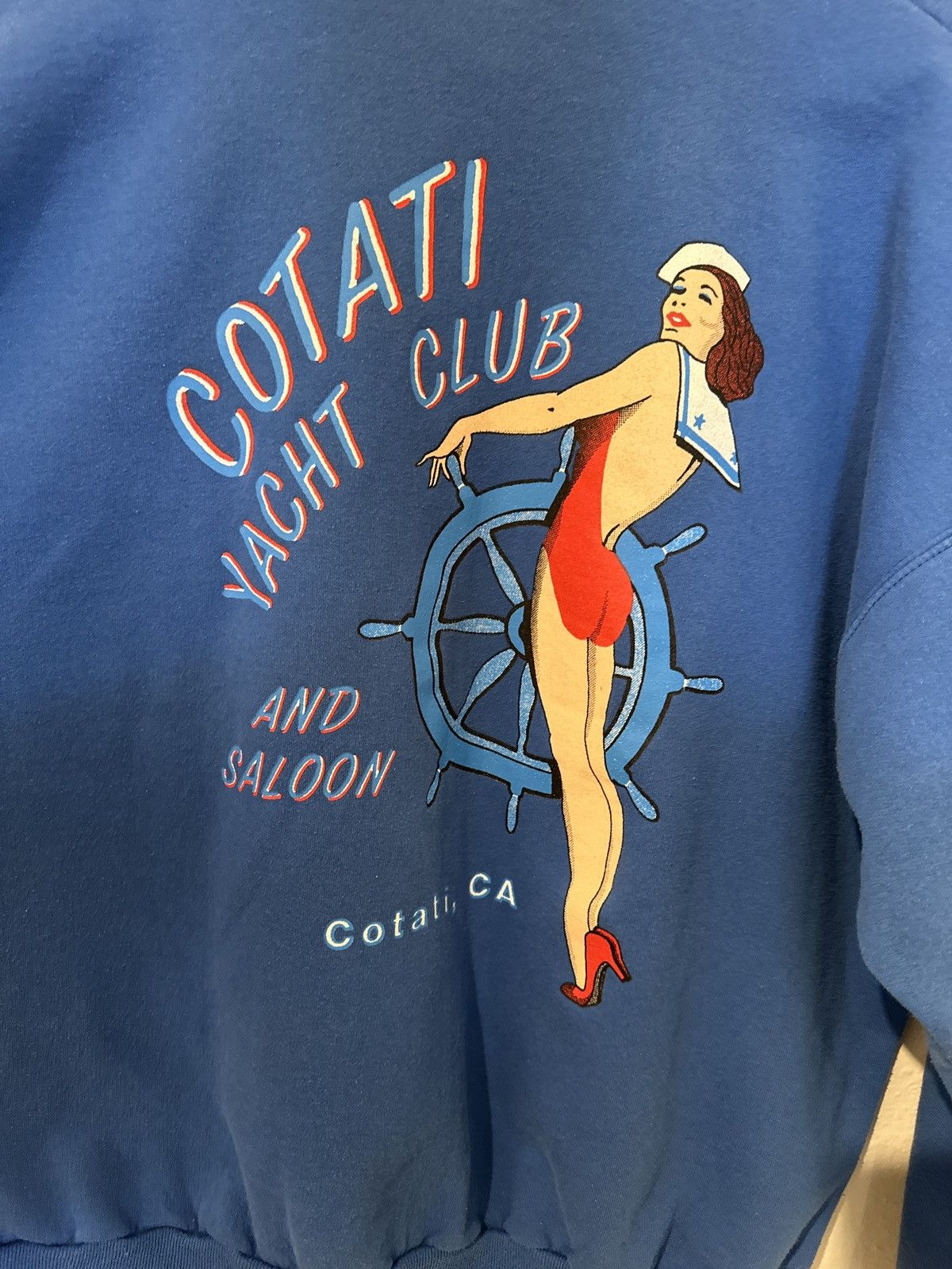 Vintage Yacht Club Crewneck Size US XL / EU 56 / 4 - 3 Thumbnail