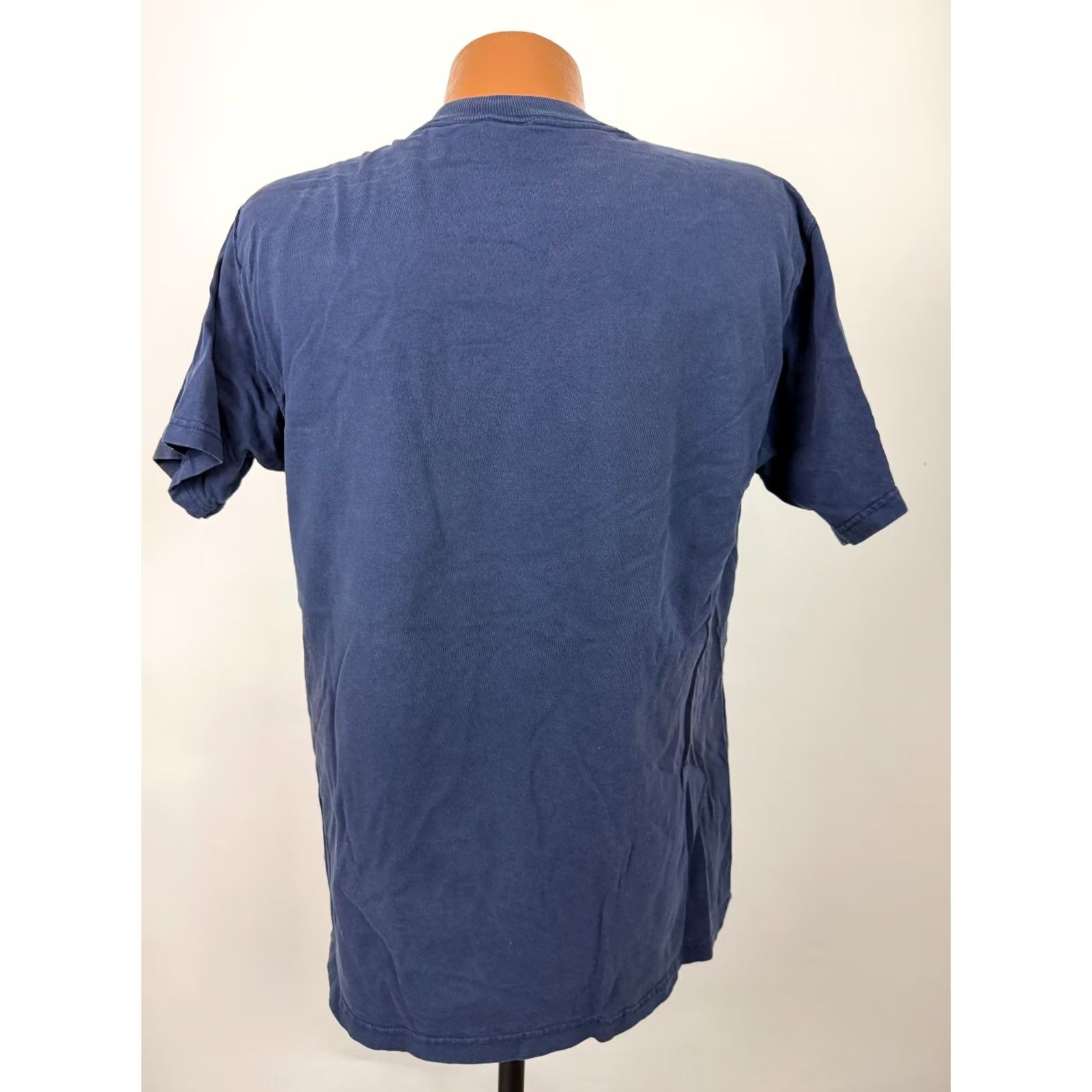 Fruit Of The Loom VINTAGE Corporate Express Shirt L Navy 90s Funny Grunge T-Shirt Mens Large Size US L / EU 52-54 / 3 - 7 Thumbnail