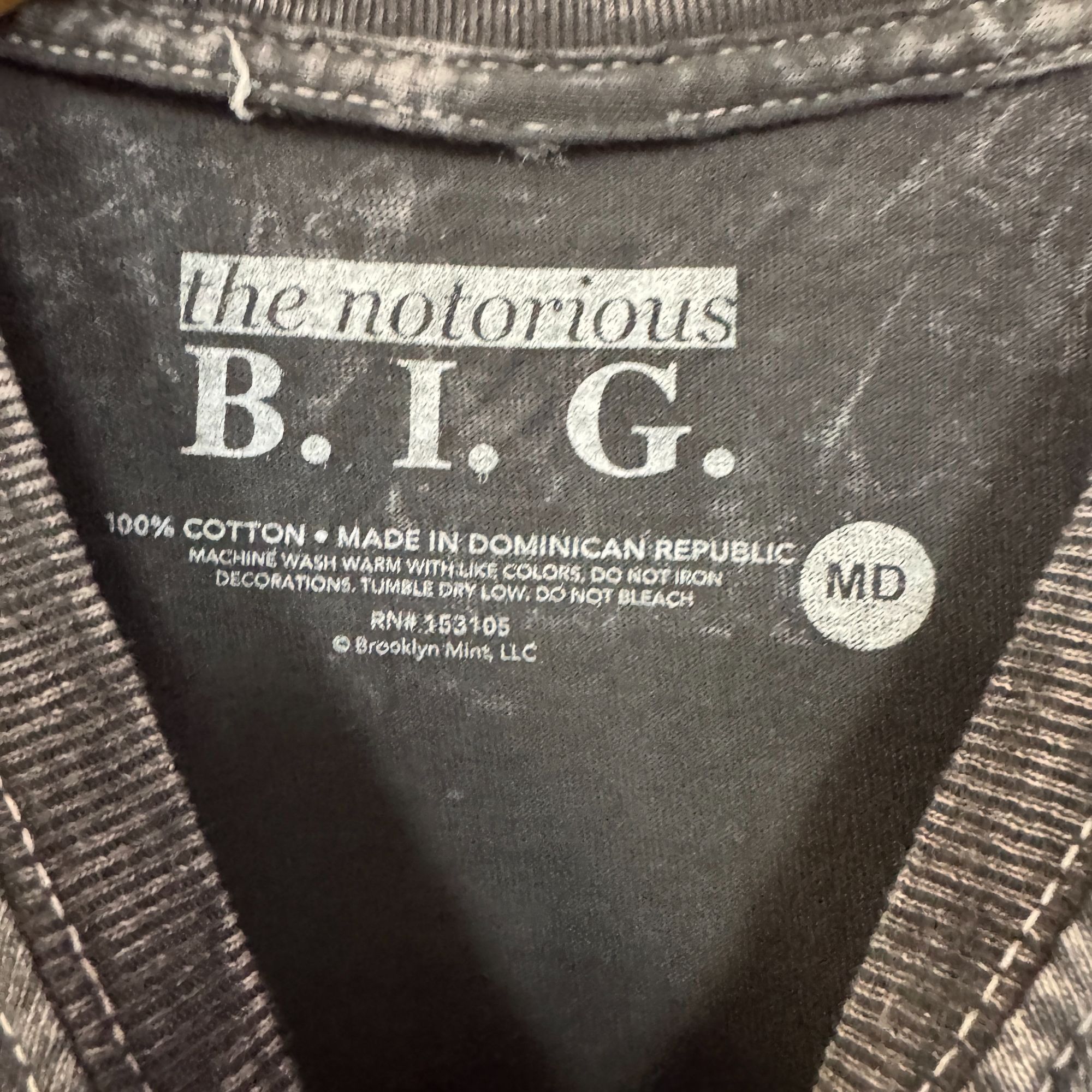 Rap Tees Biggie Smalls Ready to Die Album Photoshoot Hip Hop Tee M Size US M / EU 48-50 / 2 - 4 Thumbnail
