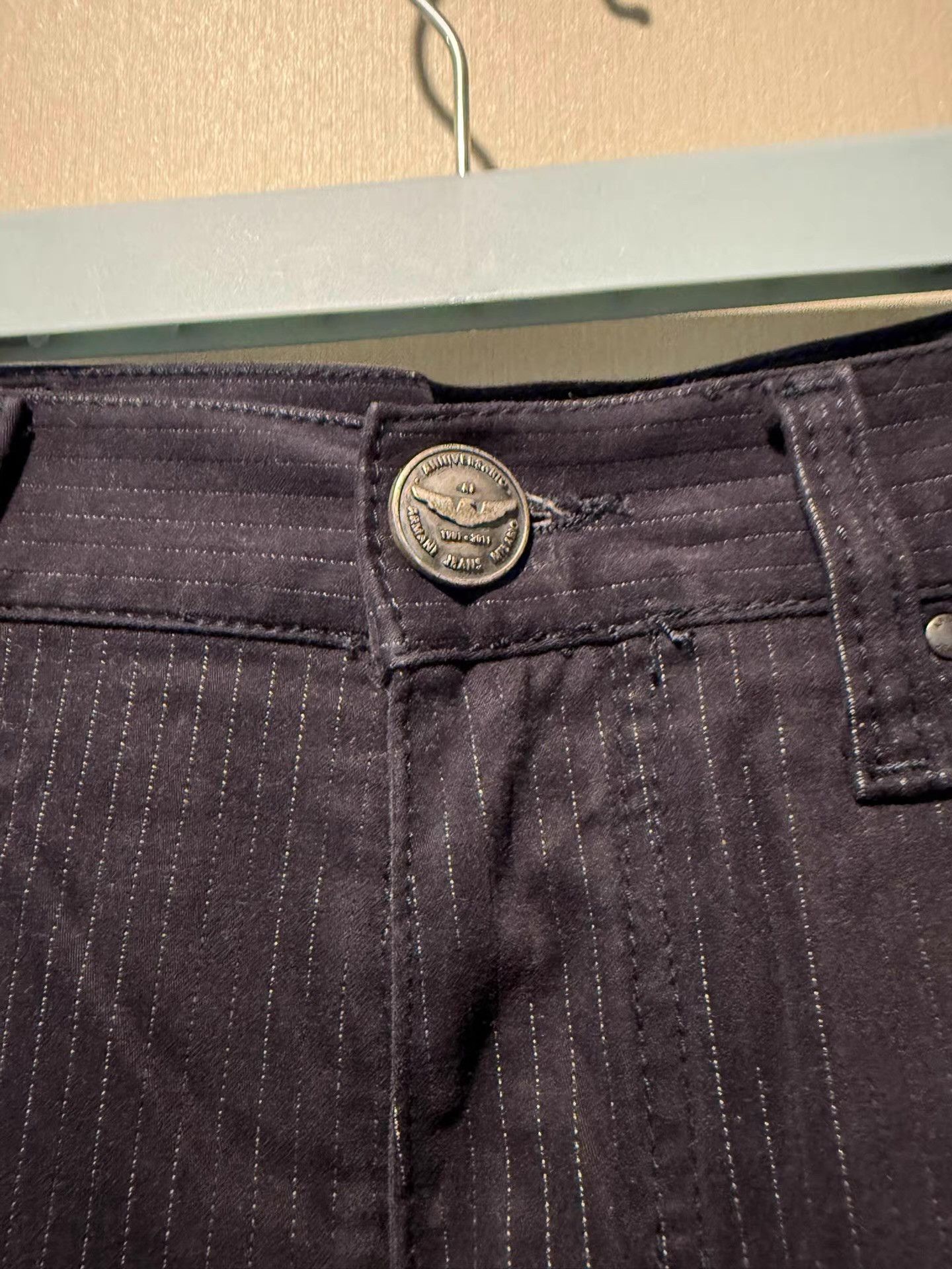 Armani Armani Jeans men's casual trousers Ｑ20 Size US 34 / EU 50 - 3 Thumbnail