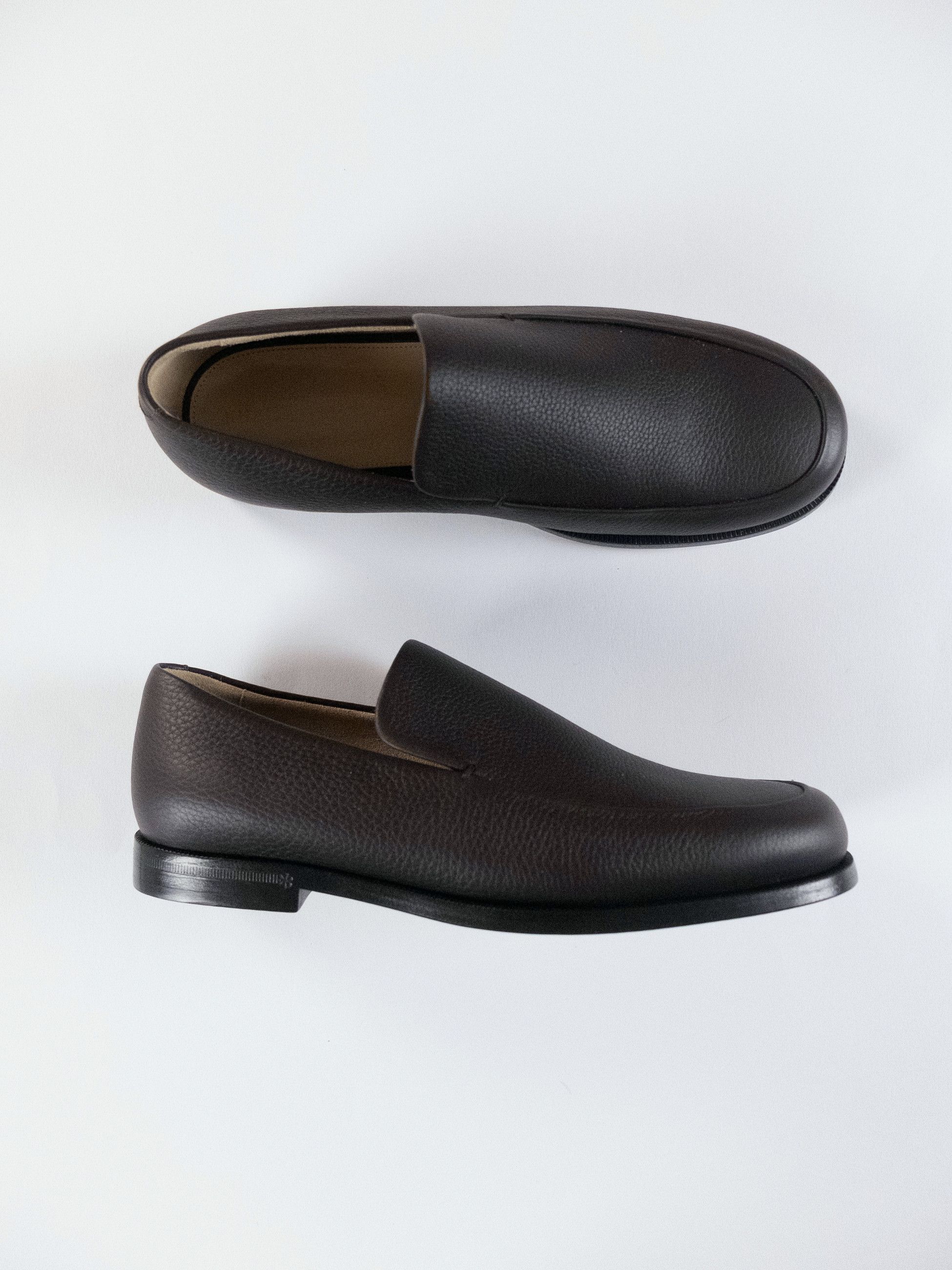 KHAITE KHAITE The Alessio brown leather loafers 7 37 Size US 7 / IT 37 - 3 Thumbnail