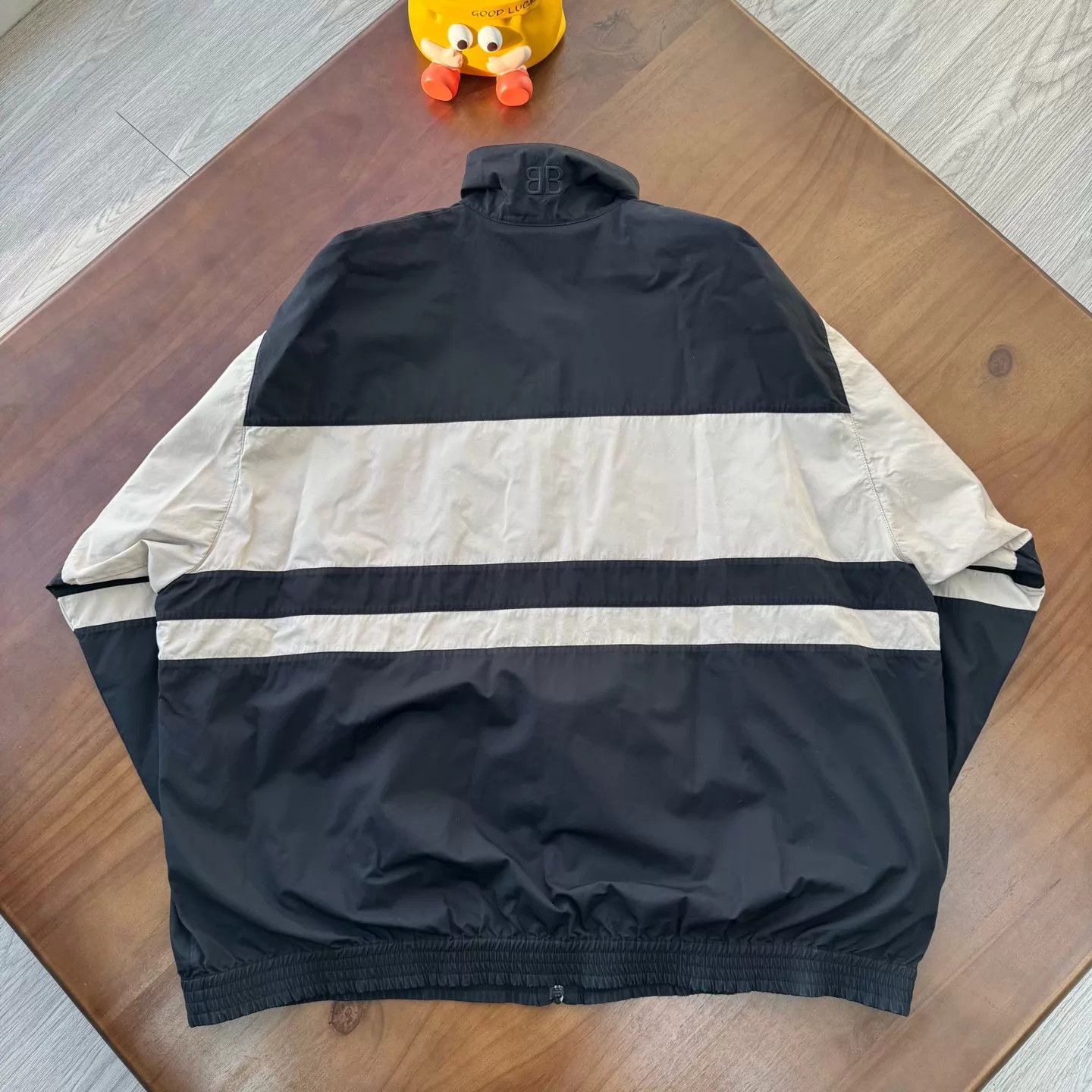 Balenciaga Balenciaga School Uniform Zip Jacket Black & Gray 44 Size US S / EU 44-46 / 1 - 2 Thumbnail