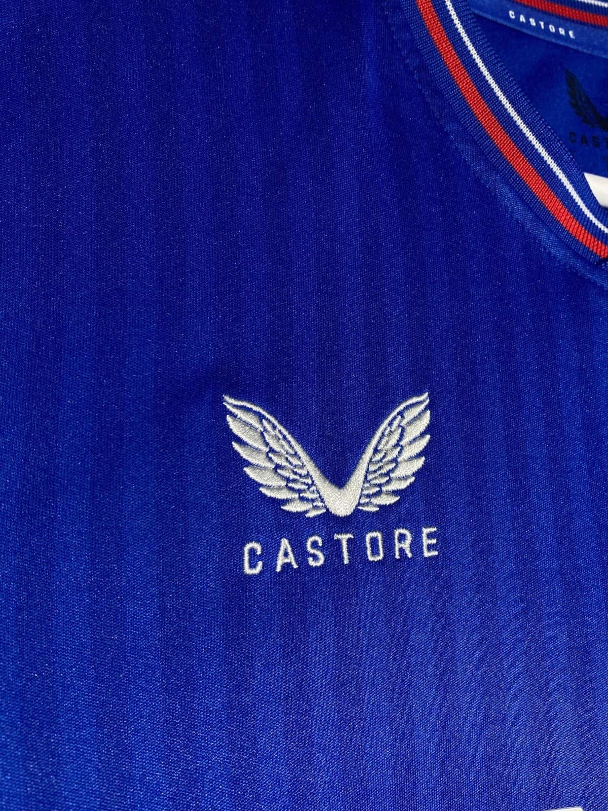 Other Castore Rangers FC 2023 2024 Home Football Shirt Size US S / EU 44-46 / 1 - 6 Thumbnail