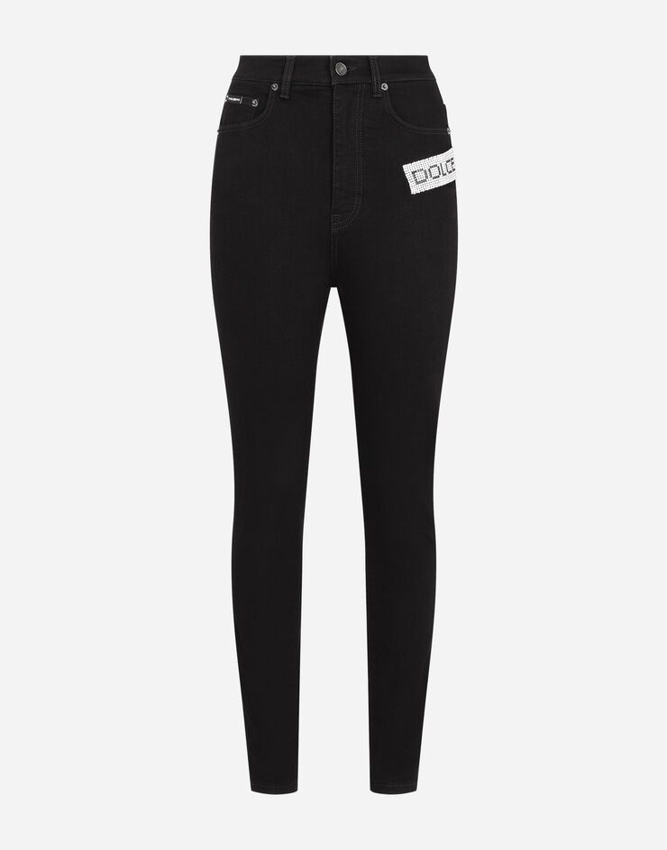 Dolce & Gabbana o1y0825 Denim Pant in Black Size 25" / US 0 / IT 36 - 1 Thumbnail