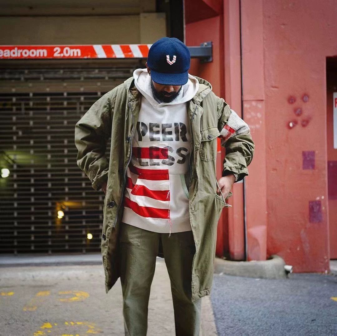 Visvim VISVIM JUMBO HOODIE P.O COLLAGE 19SS Flag Size 2 Size US M / EU 48-50 / 2 - 7 Thumbnail