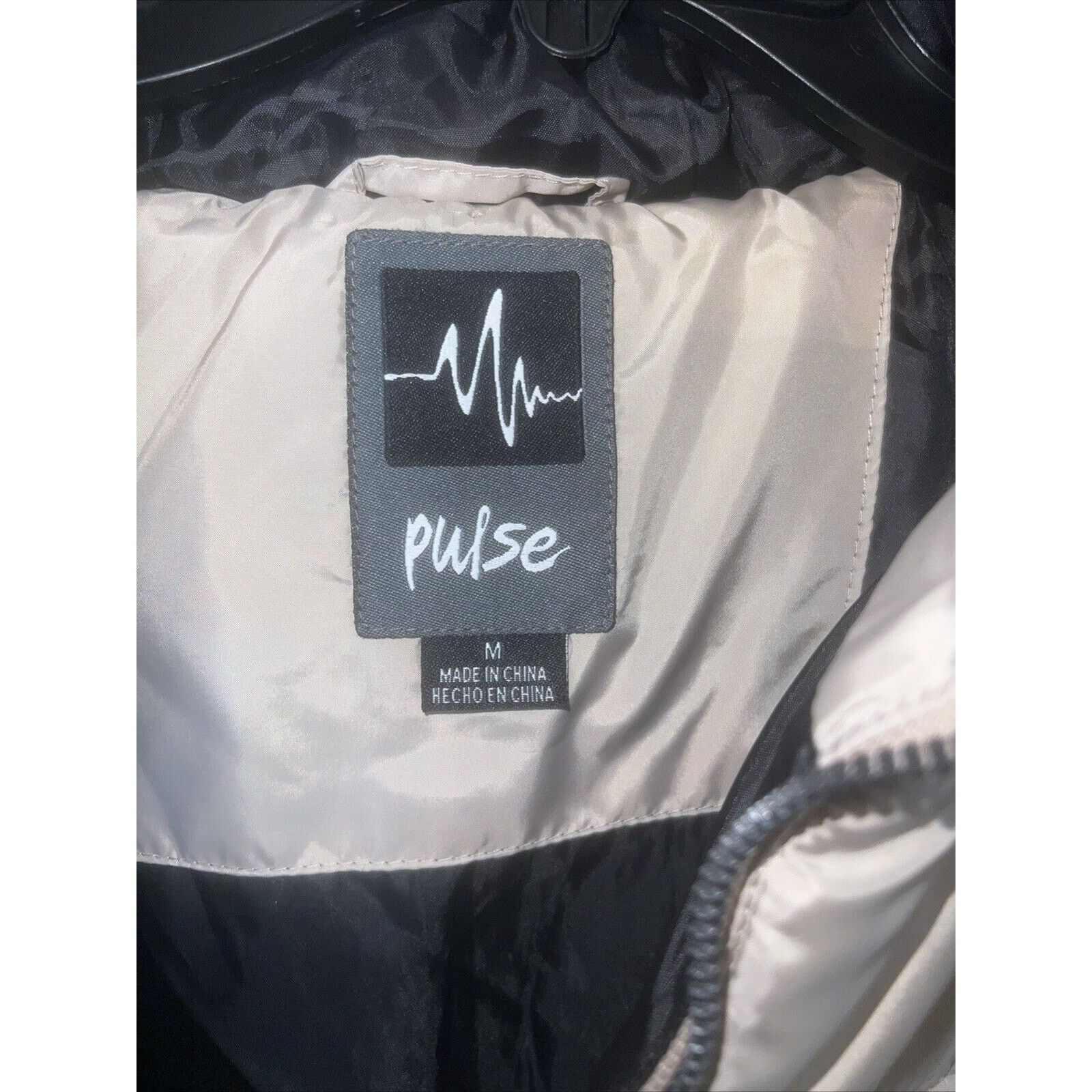 Pulse Pulse Parka Jacket Hooded Puffer Coat Tan Women's Medium Size M / US 6-8 / IT 42-44 - 9 Thumbnail