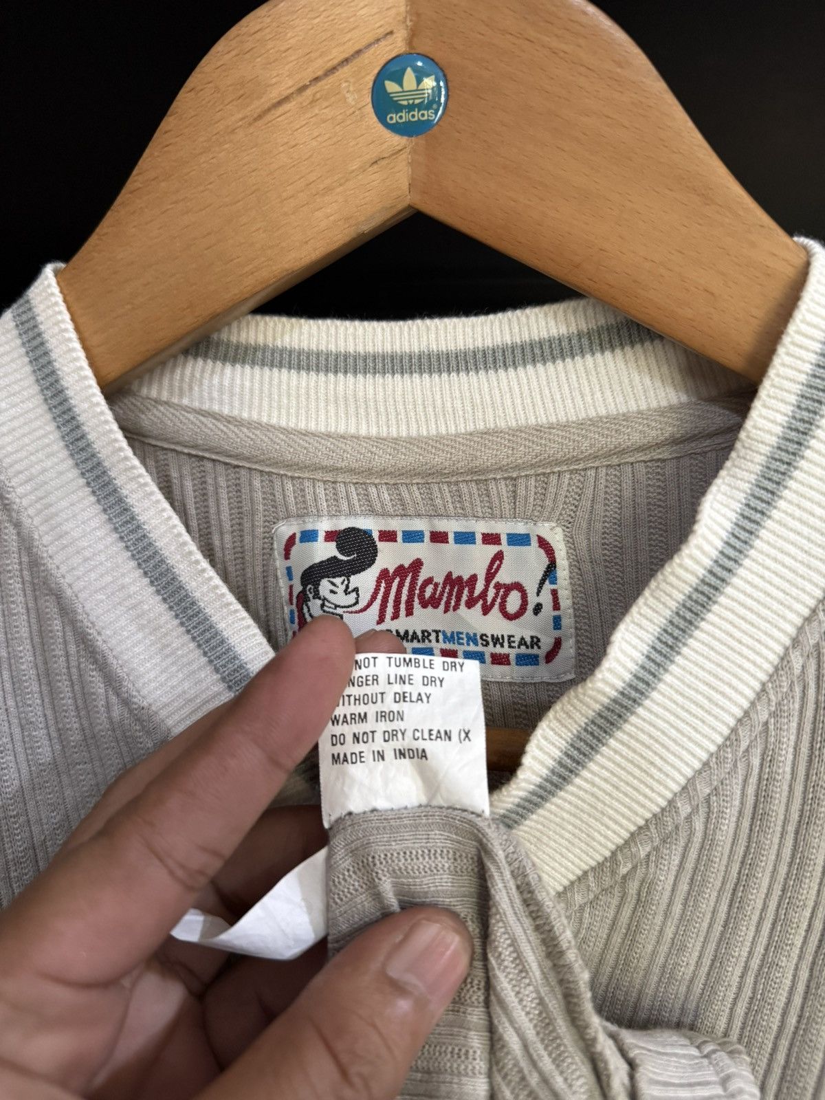 Mambo Vintage 90s Mambo Tom Tom Smart Mens Wear Tee Size US L / EU 52-54 / 3 - 6 Thumbnail