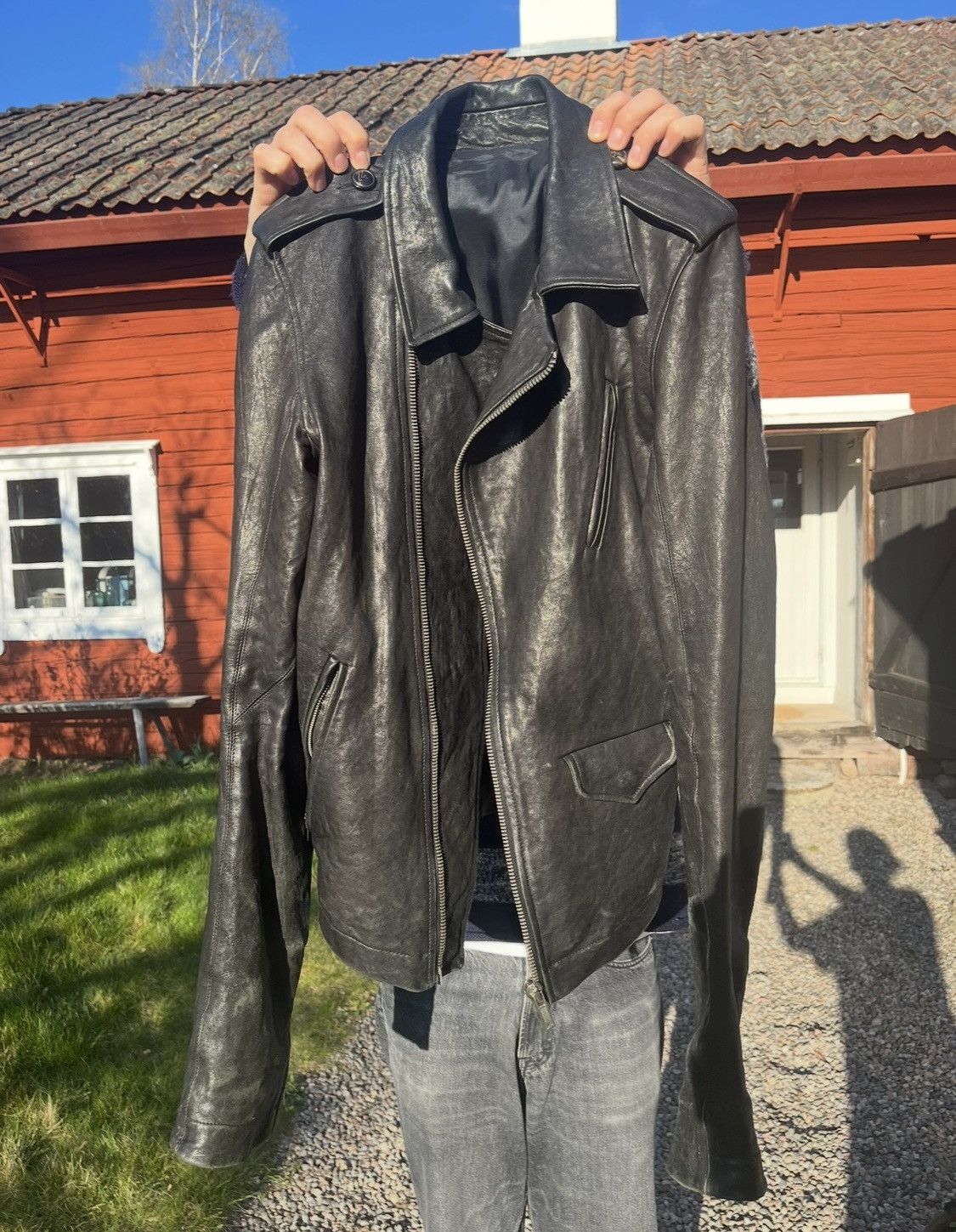 Rick Owens [ON HOLD]Rick Owens Crust 09 "Hammered Lamb" Stooges Size US XS / EU 42 / 0 - 11 Thumbnail