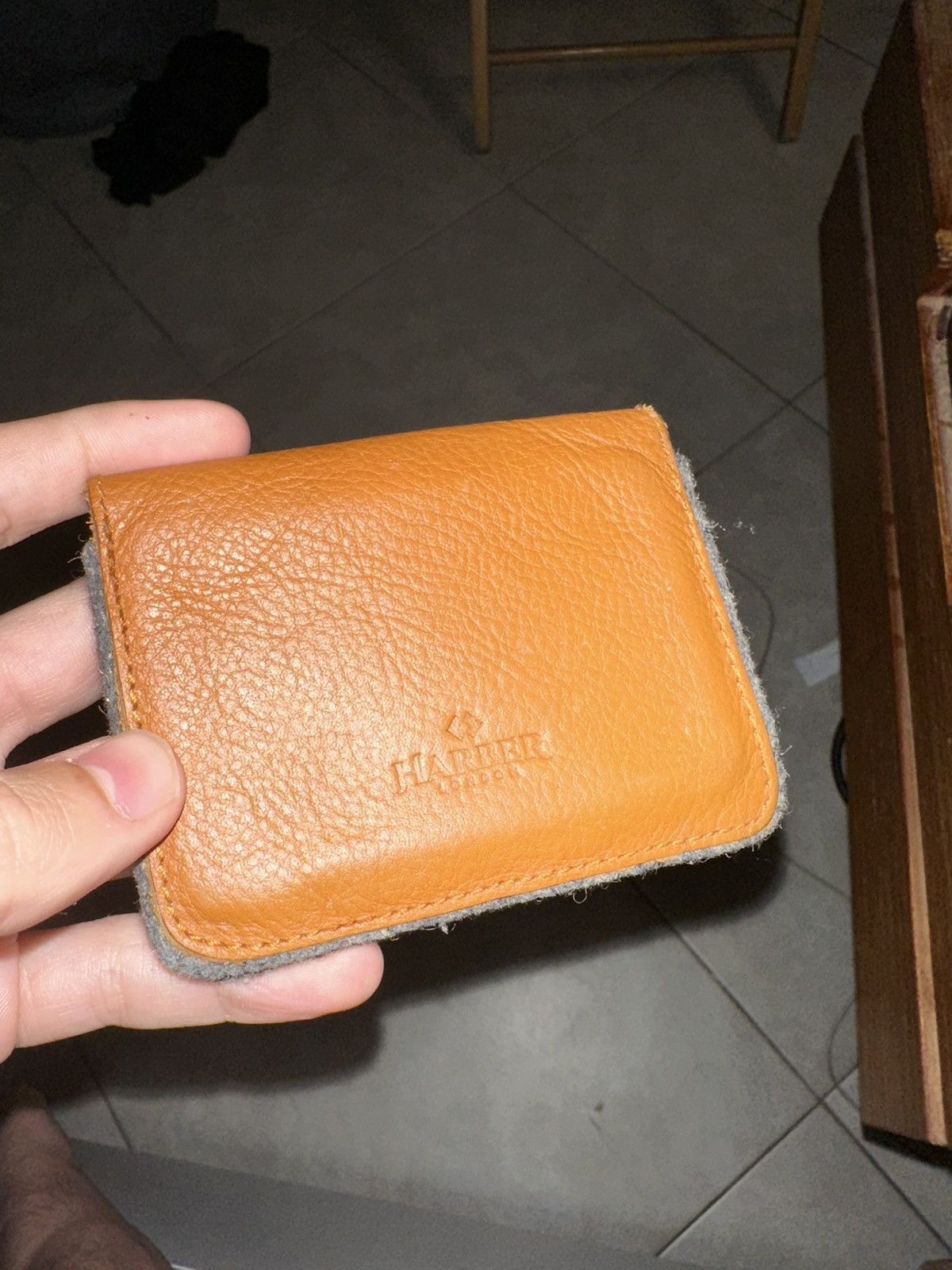 Other Harber London Classic - Flip Card Case Tan Size ONE SIZE - 1 Thumbnail