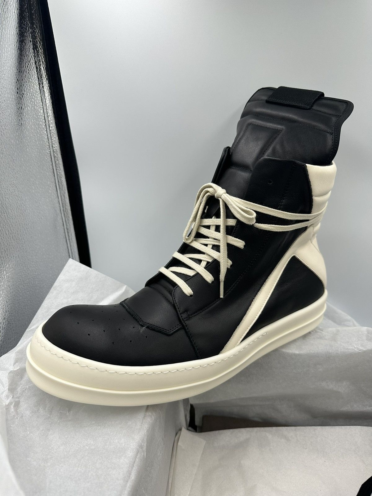Rick Owens Rick Owens Geobasket Size US 13 / EU 46 - 2 Thumbnail