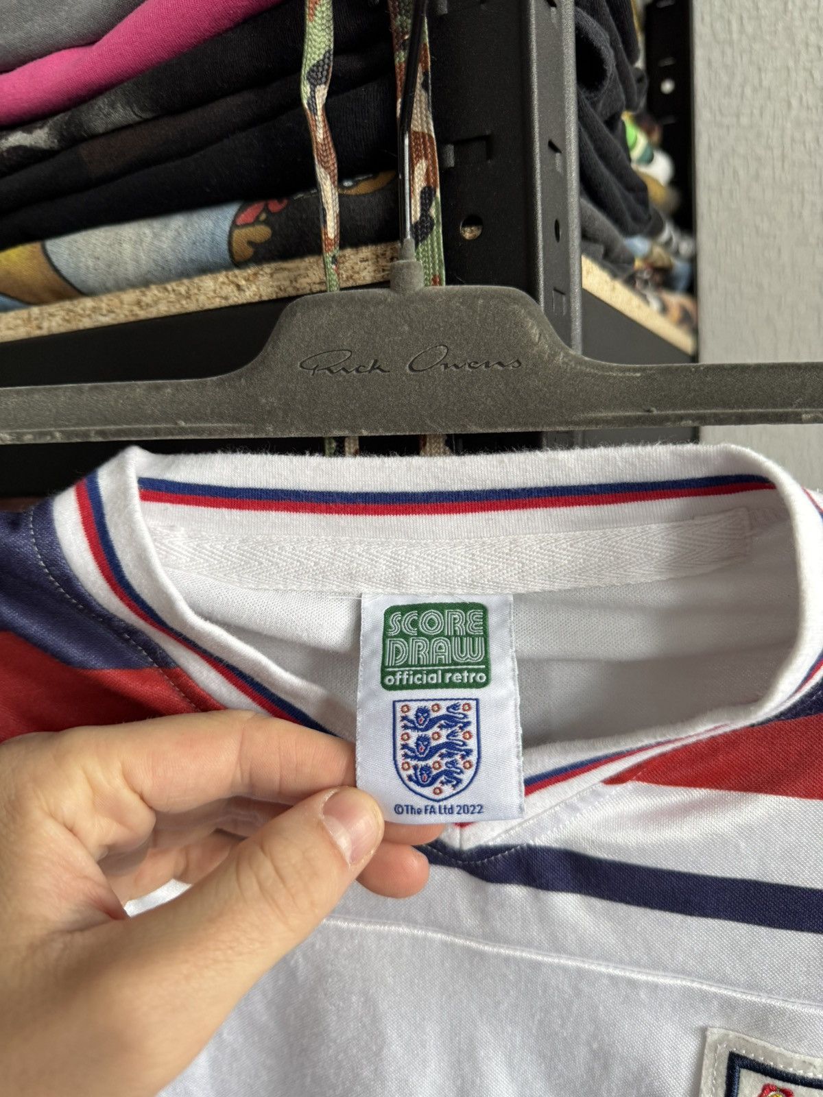 Other Score Draw jersey England white Size US M / EU 48-50 / 2 - 4 Thumbnail