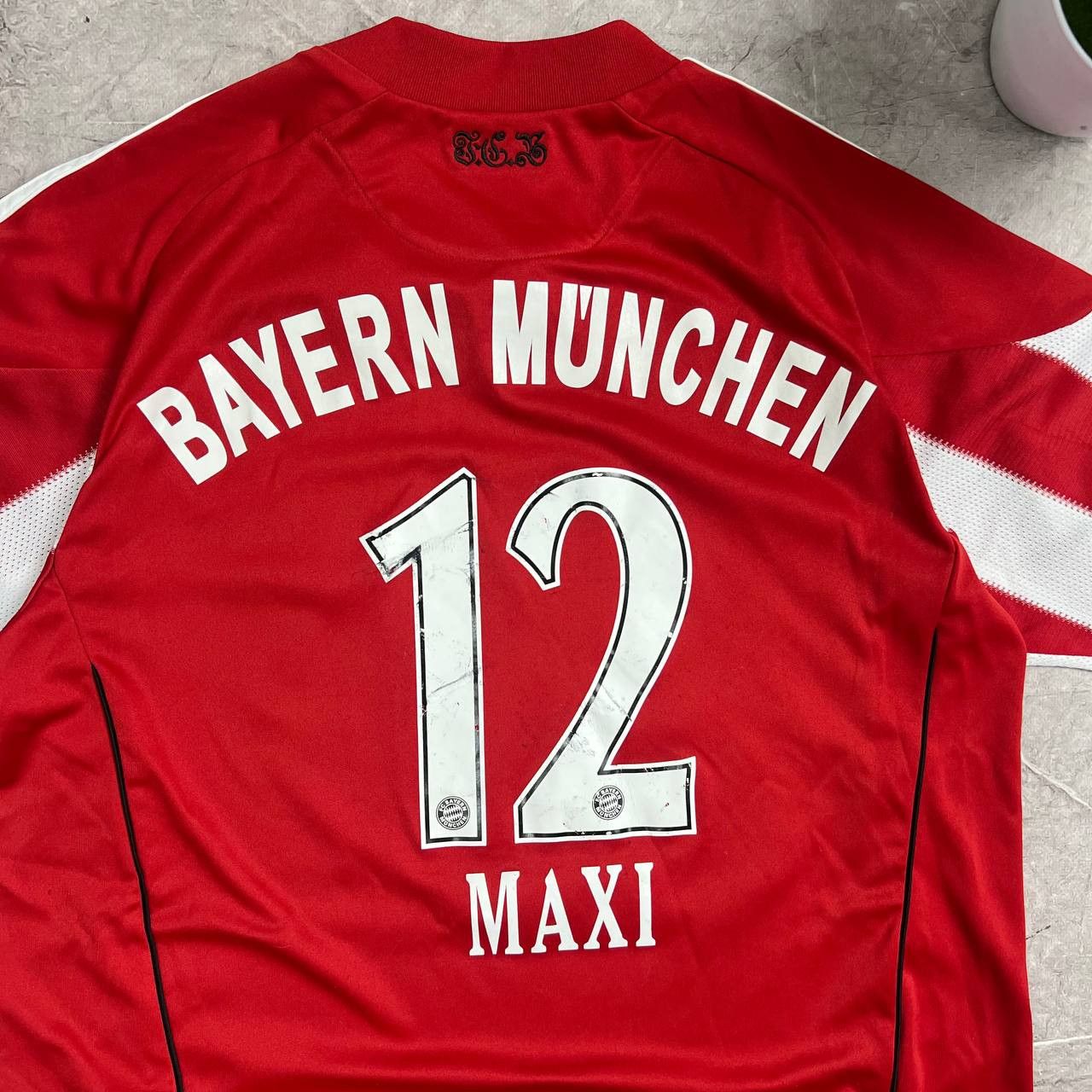 Adidas Adidas Bayern Munchen #Maxi 2009/2010 Y2K Football T-Shirt Size US XS / EU 42 / 0 - 9 Thumbnail