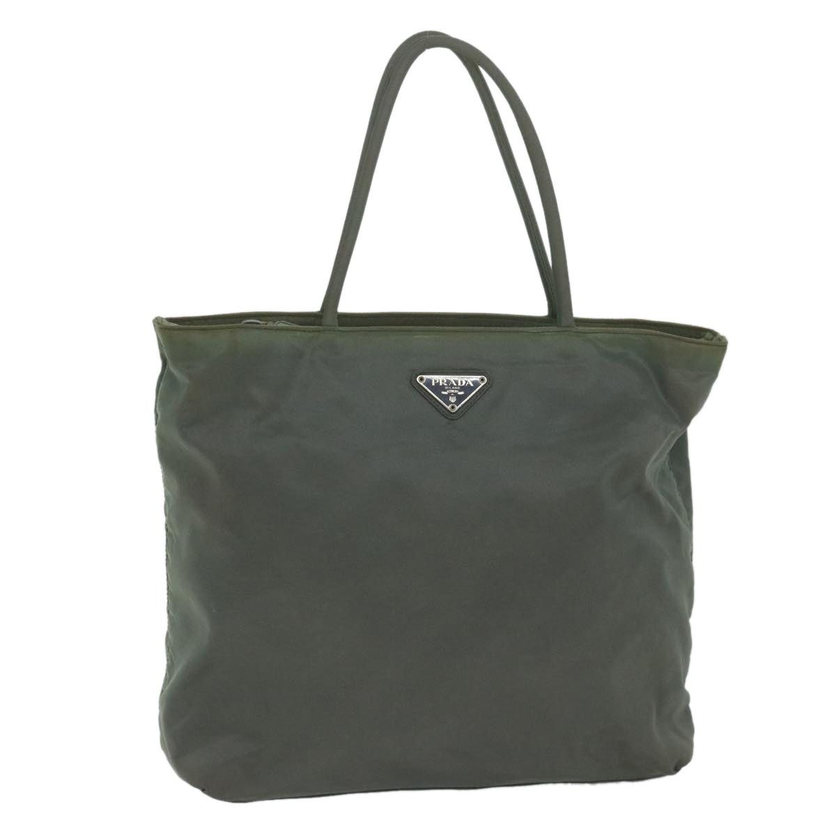 Prada PRADA Hand Bag Nylon Khaki Size ONE SIZE - 1 Thumbnail