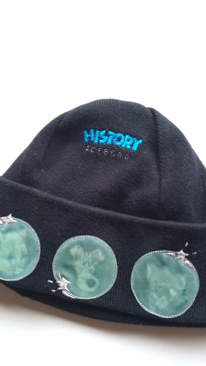 Iceberg Vintage 2000 Iceberg History Beanie Hat OSFA Size ONE SIZE - 2 Thumbnail