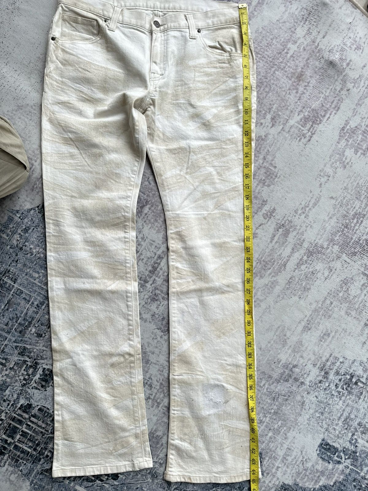 Tornado Mart Tornado Mart Flared Washed Denim / GOA Style Size US 35 - 20 Thumbnail