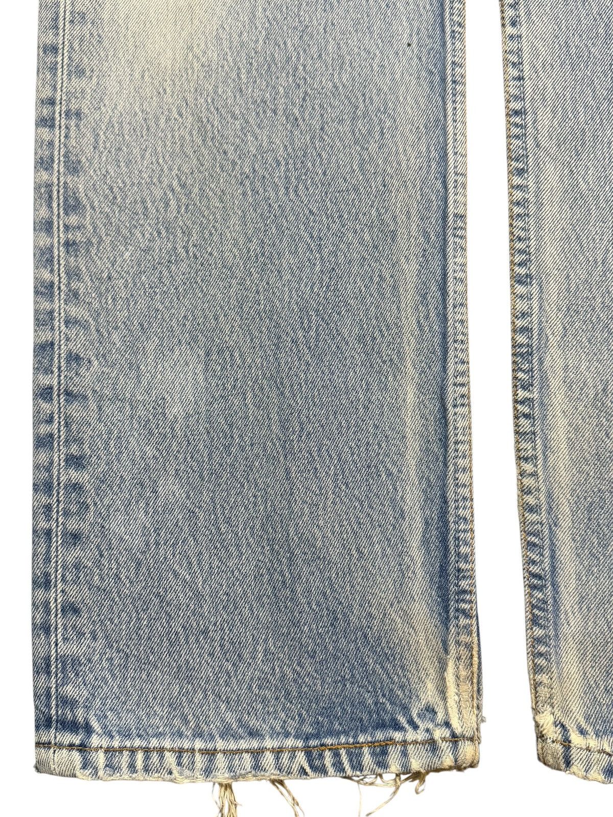 Levi's Vintage 90s Levis 501 Faded Wash Distressed Ripped Loose Fit Size US 32 / EU 48 - 7 Thumbnail