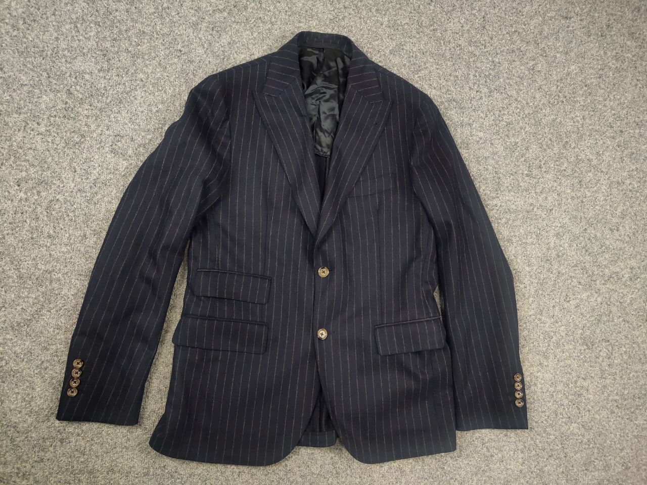 Eleventy Eleventy Milano Design classic two-piece suit wool Cashmere Size 48R - 2 Thumbnail