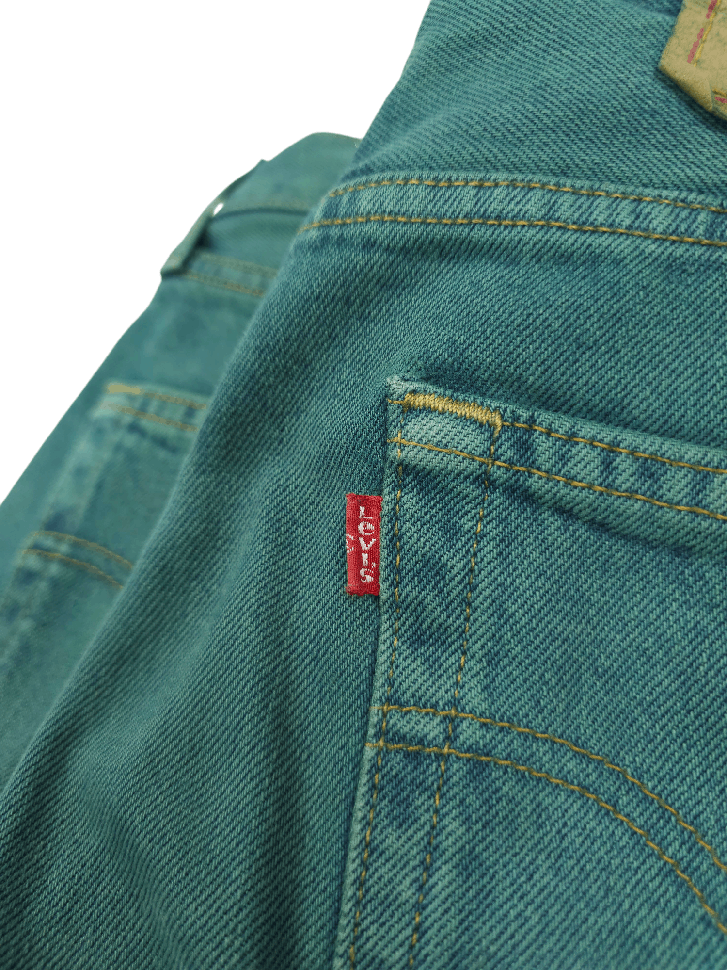 Levi's × Vintage 💎 Size 30/30 Vintage 90's Levi's 501 Faded Jeans Y2K Blue Size US 30 / EU 46 - 5 Thumbnail