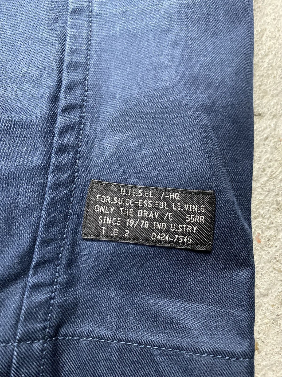 Diesel Diesel coat trench italy navy long Size S / US 4 / IT 40 - 4 Thumbnail