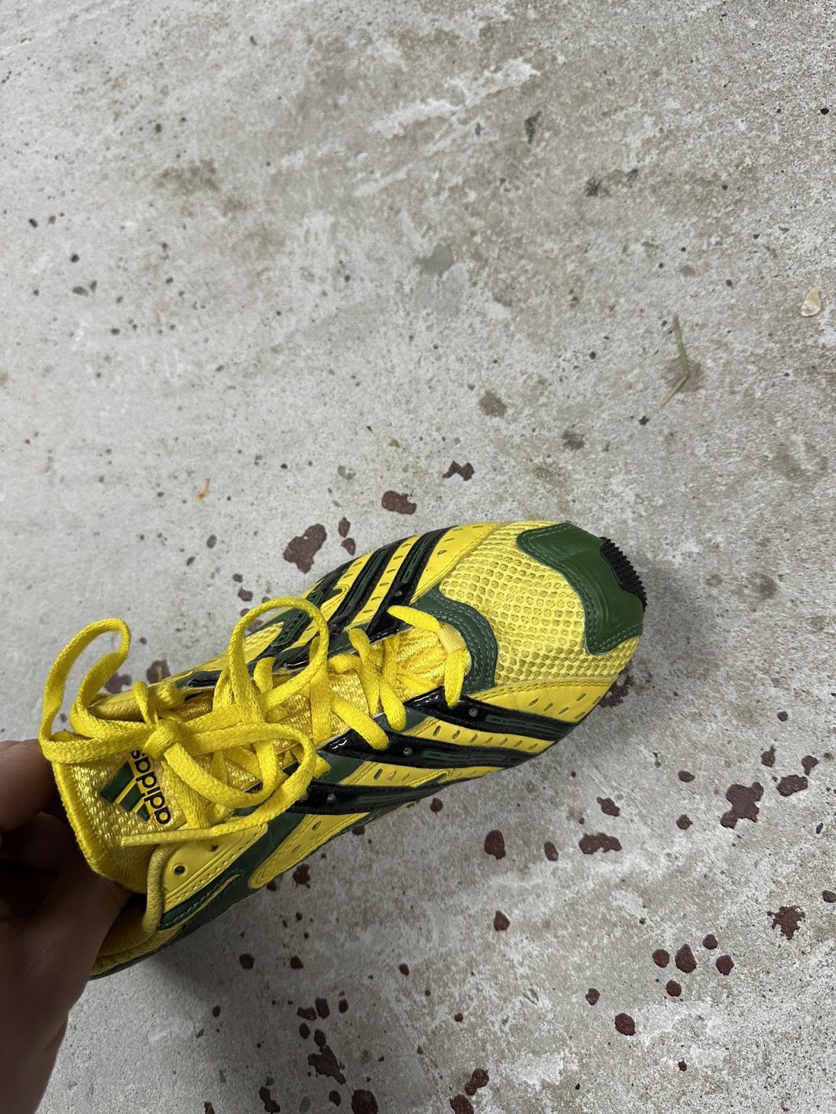Adidas × Vintage Vintage 2005 Adidas Techstar Brazil Cosmos Racer Sneakers Size US 6.5 / EU 39-40 - 9 Thumbnail